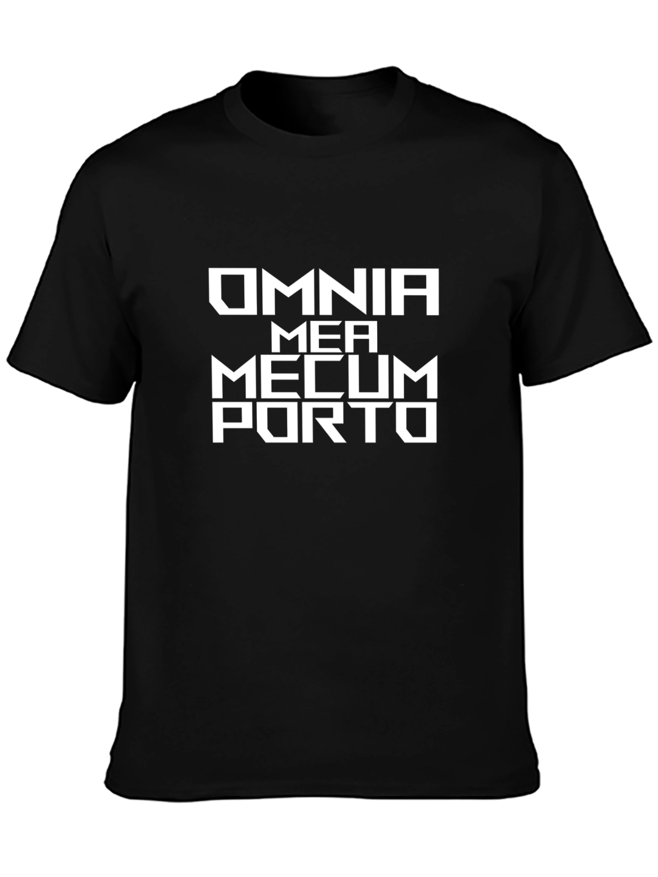 Omnia Mea Mecum Porto Latin T-Shirt