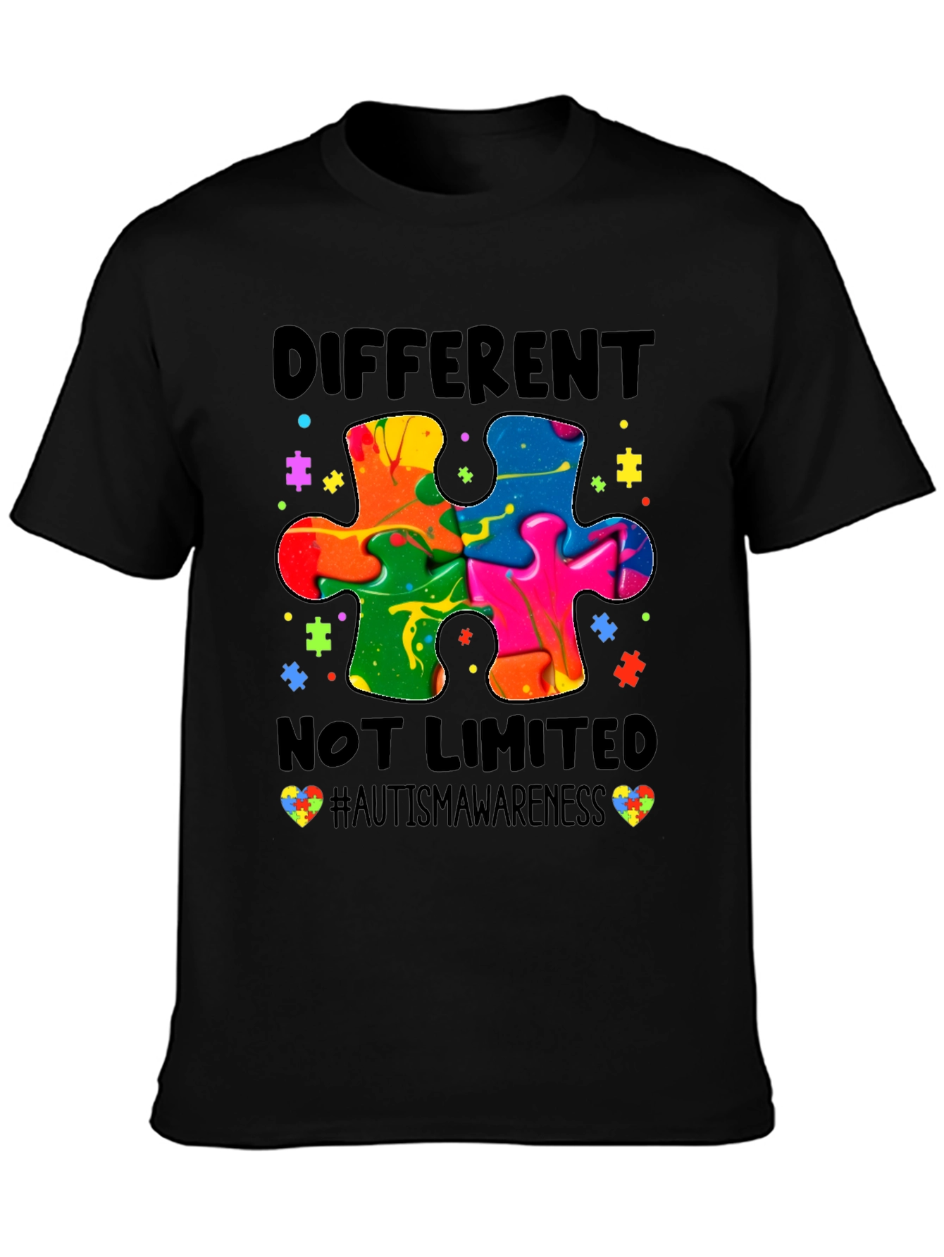 Autism Awareness T-Shirt - Different Not Limited