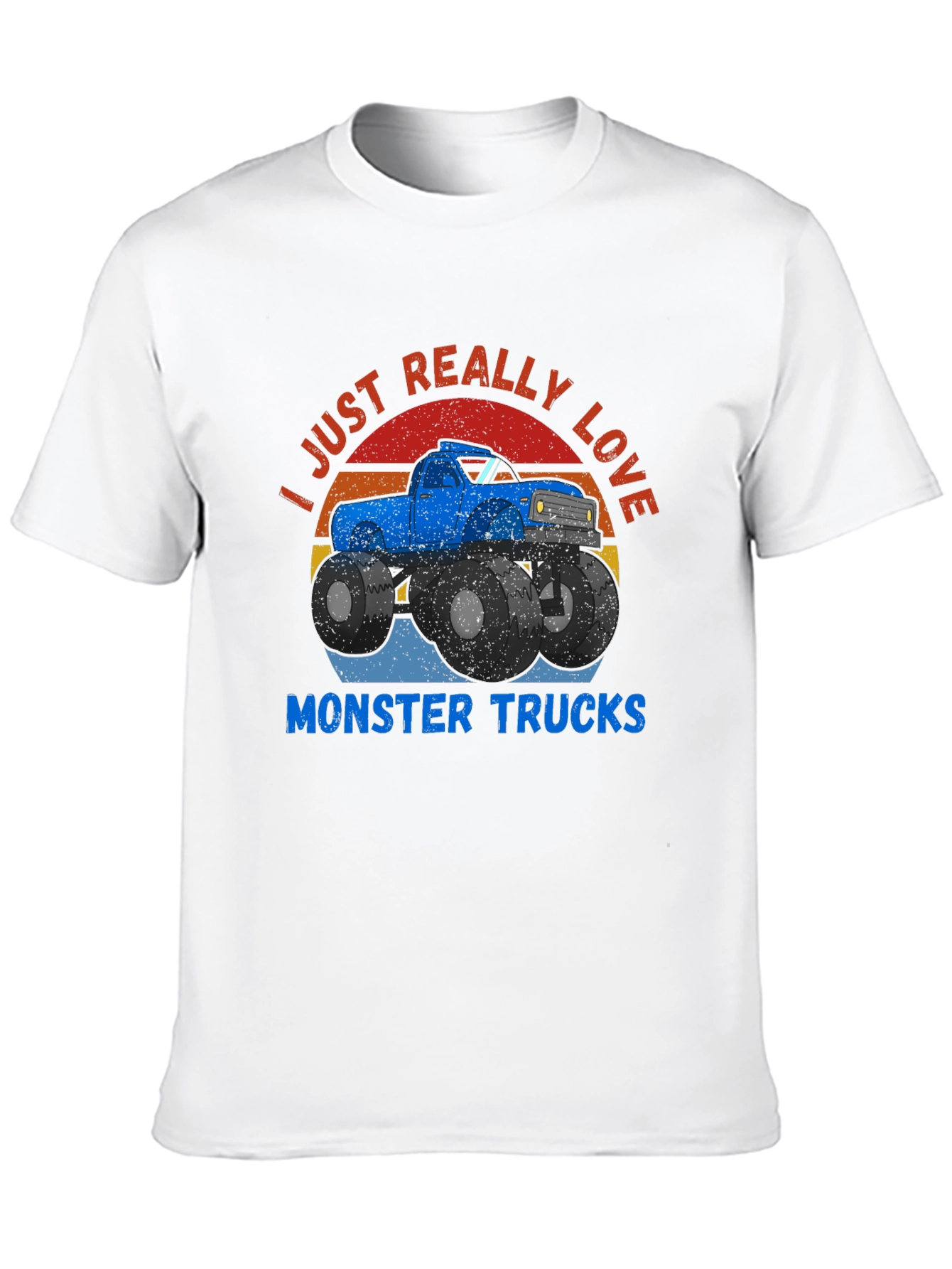 Monster Truck Lover Graphic T-Shirt