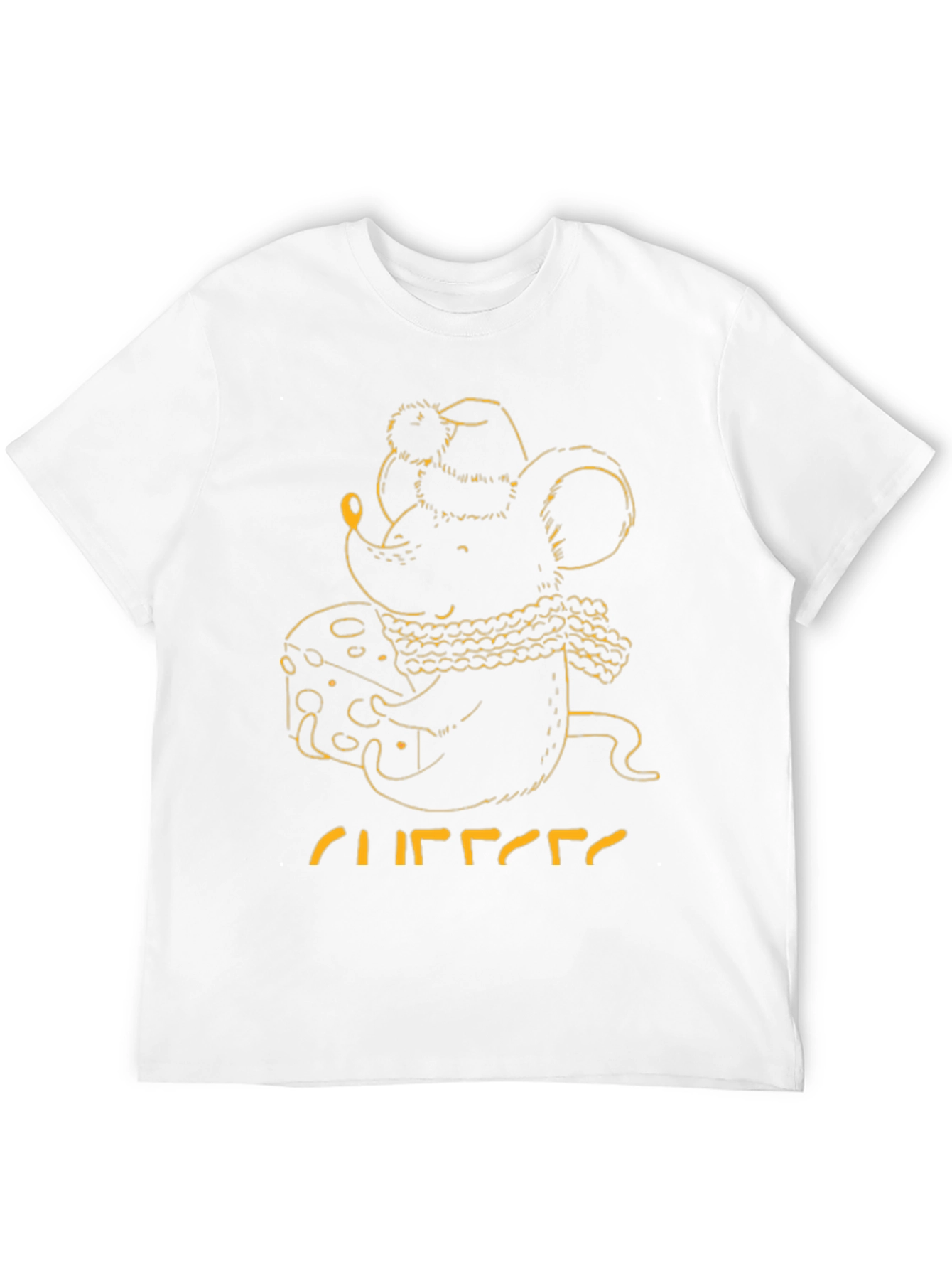 Festive Mouse Cheese Lover T-Shirt