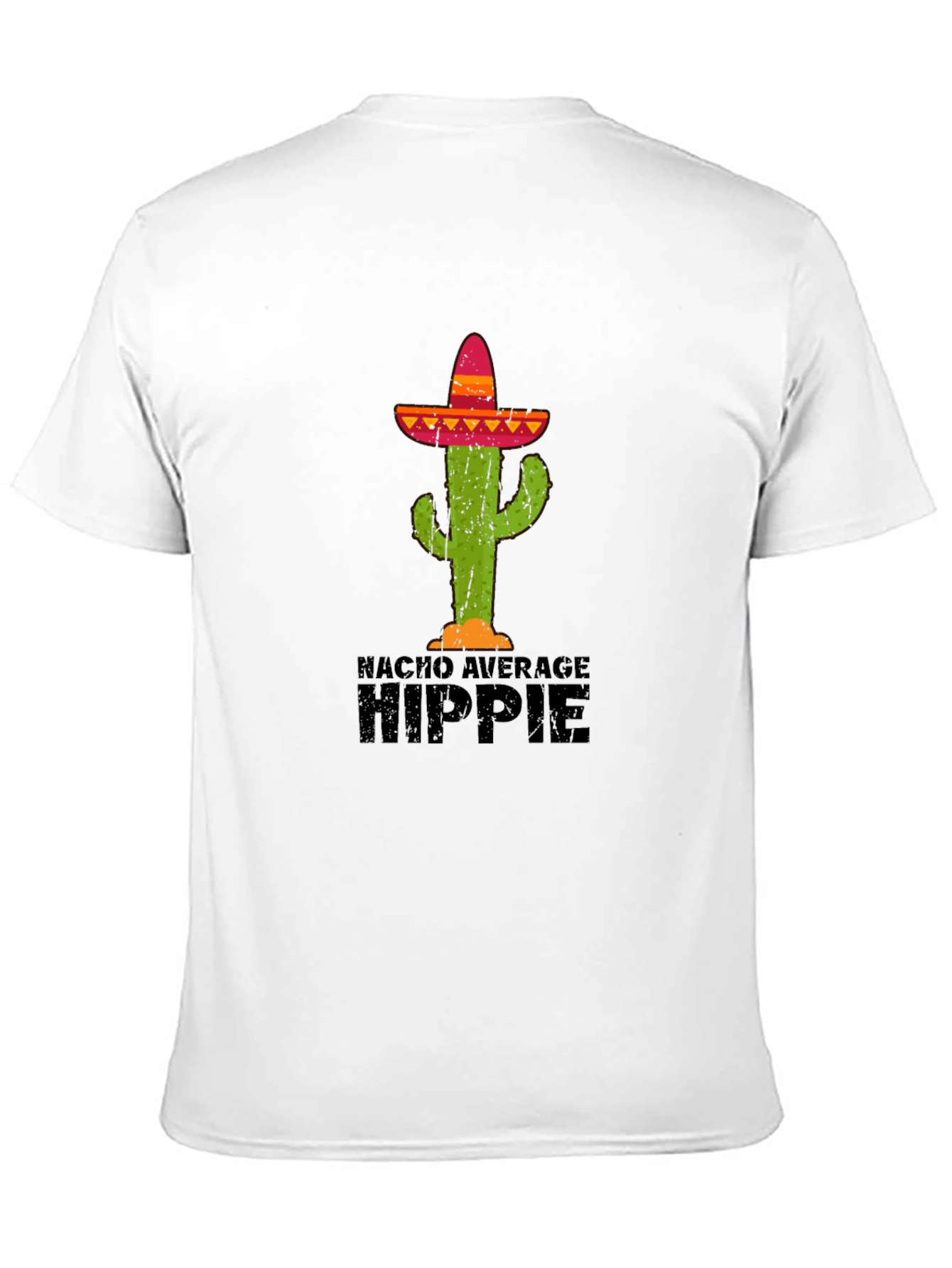 Nacho Average Hippie Cactus T-Shirt