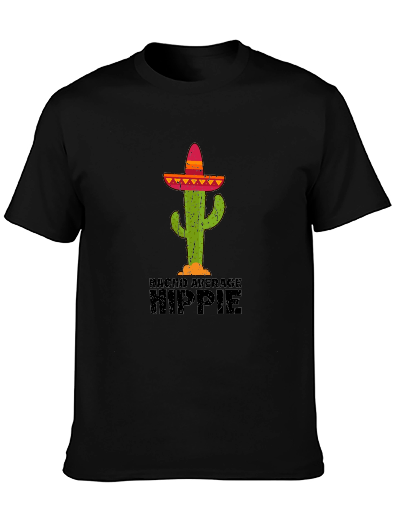 Nacho Average Hippie Cactus T-Shirt