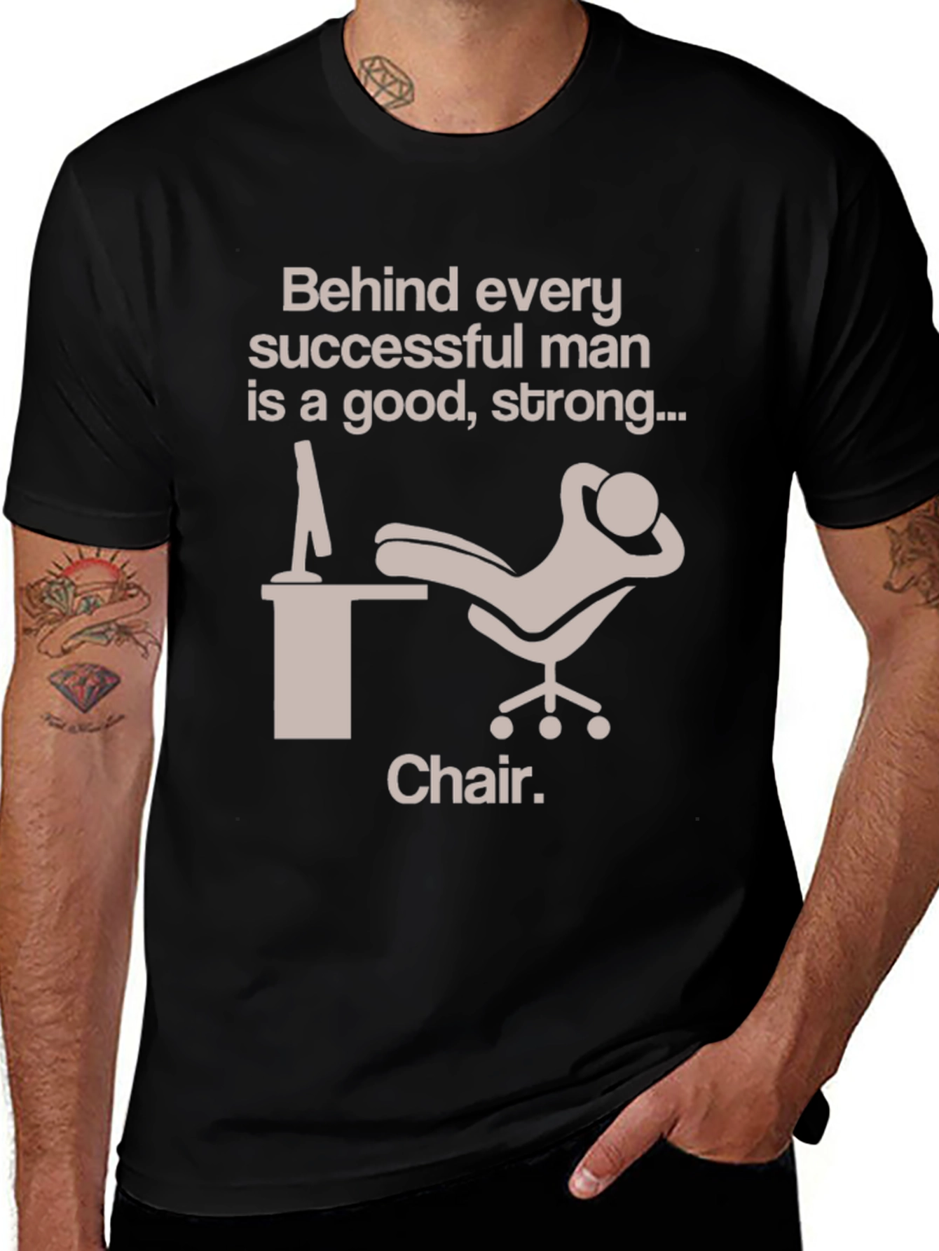 Funny Chair Graphic T-Shirt