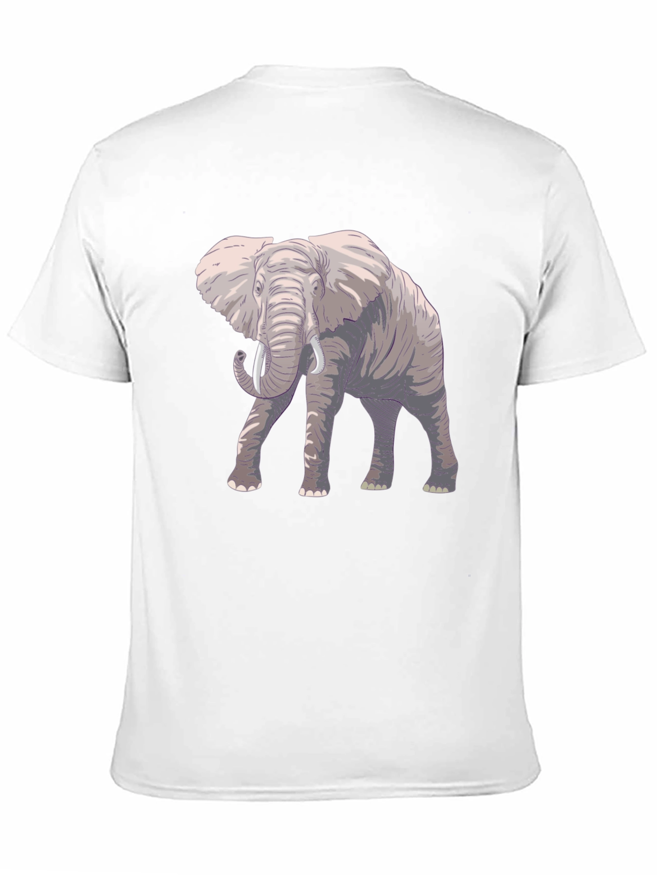 Elephant Graphic Black T-Shirt