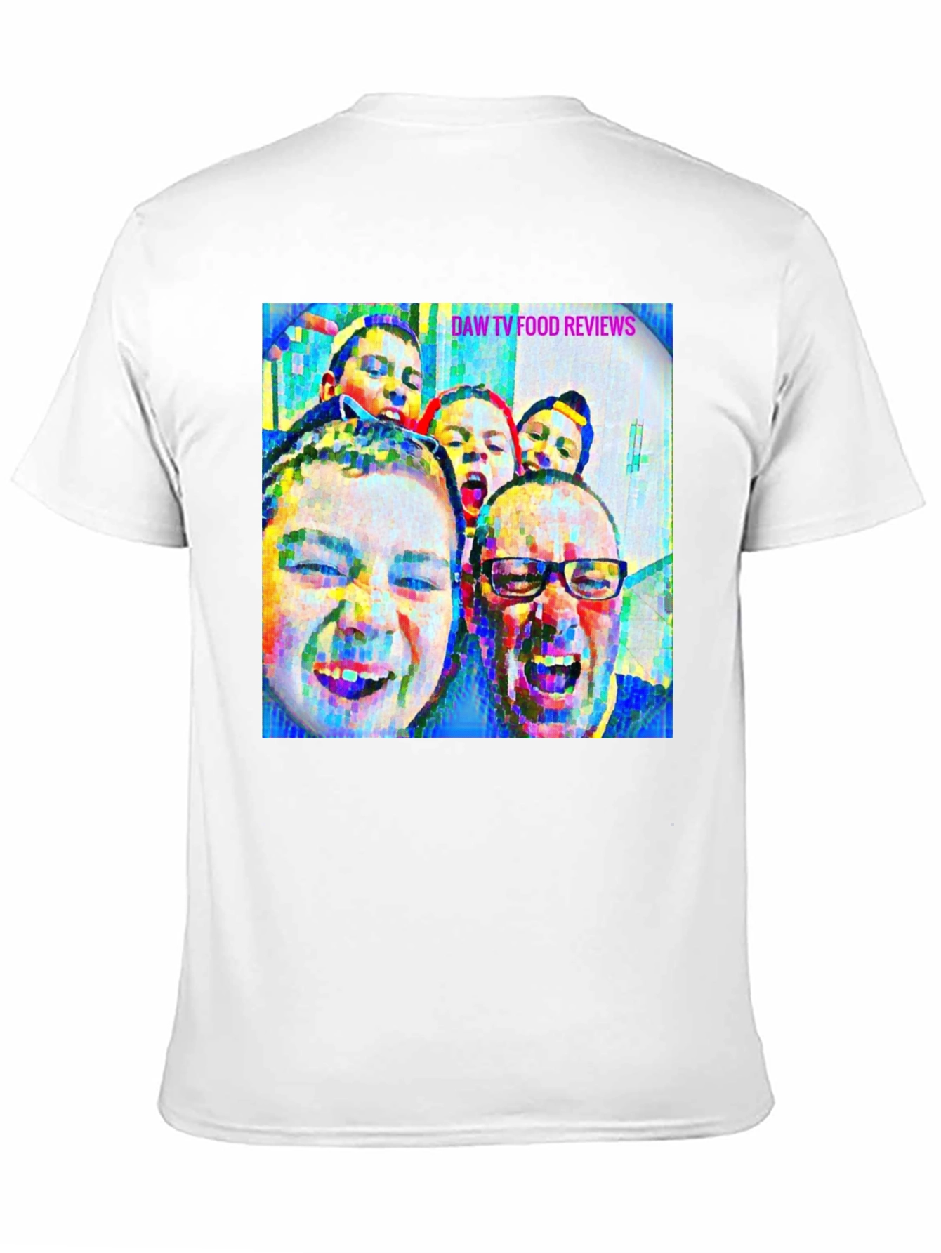 DAW TV Food Reviews Graphic Tee - Black