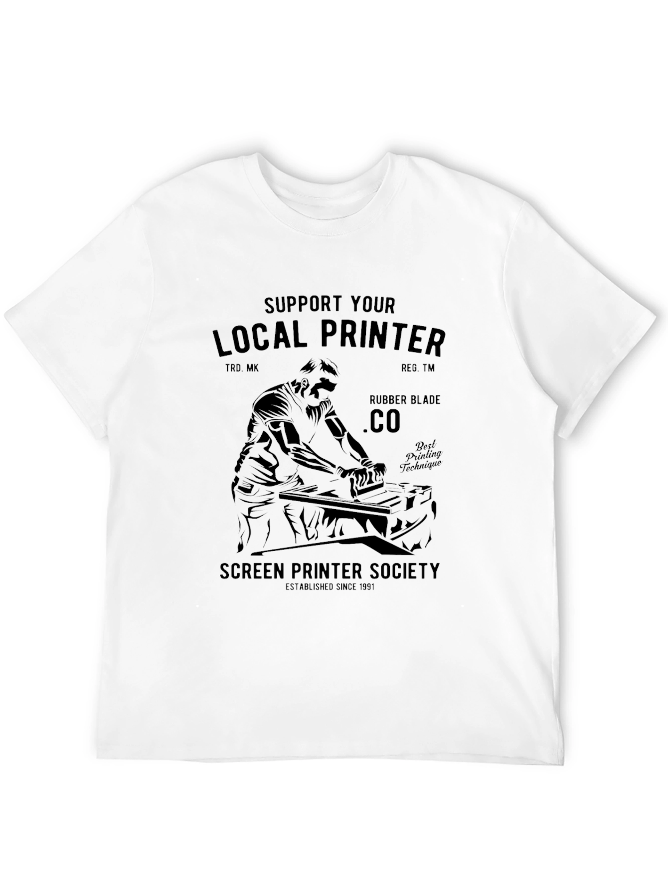 Support Your Local Printer T-Shirt
