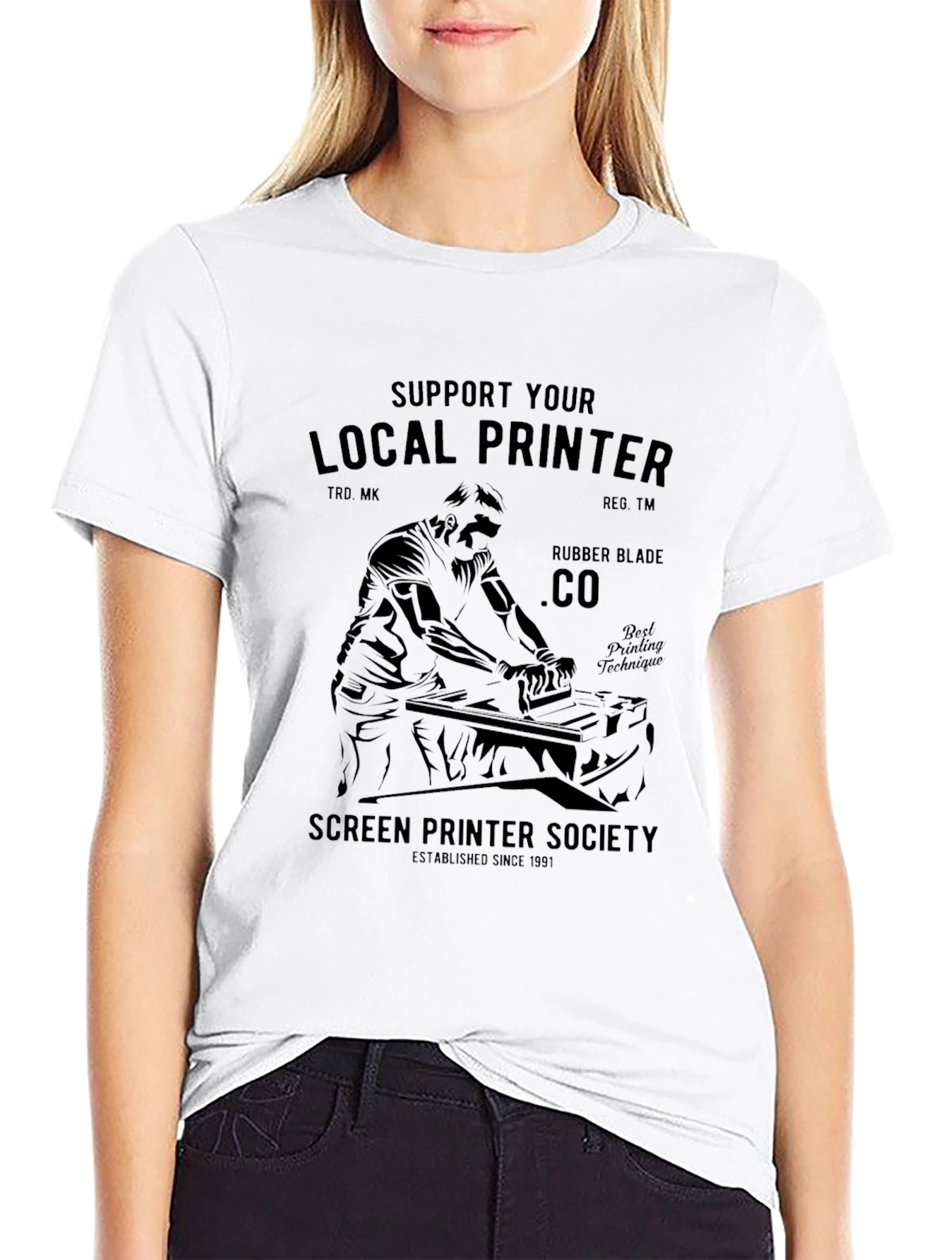Support Your Local Printer T-Shirt