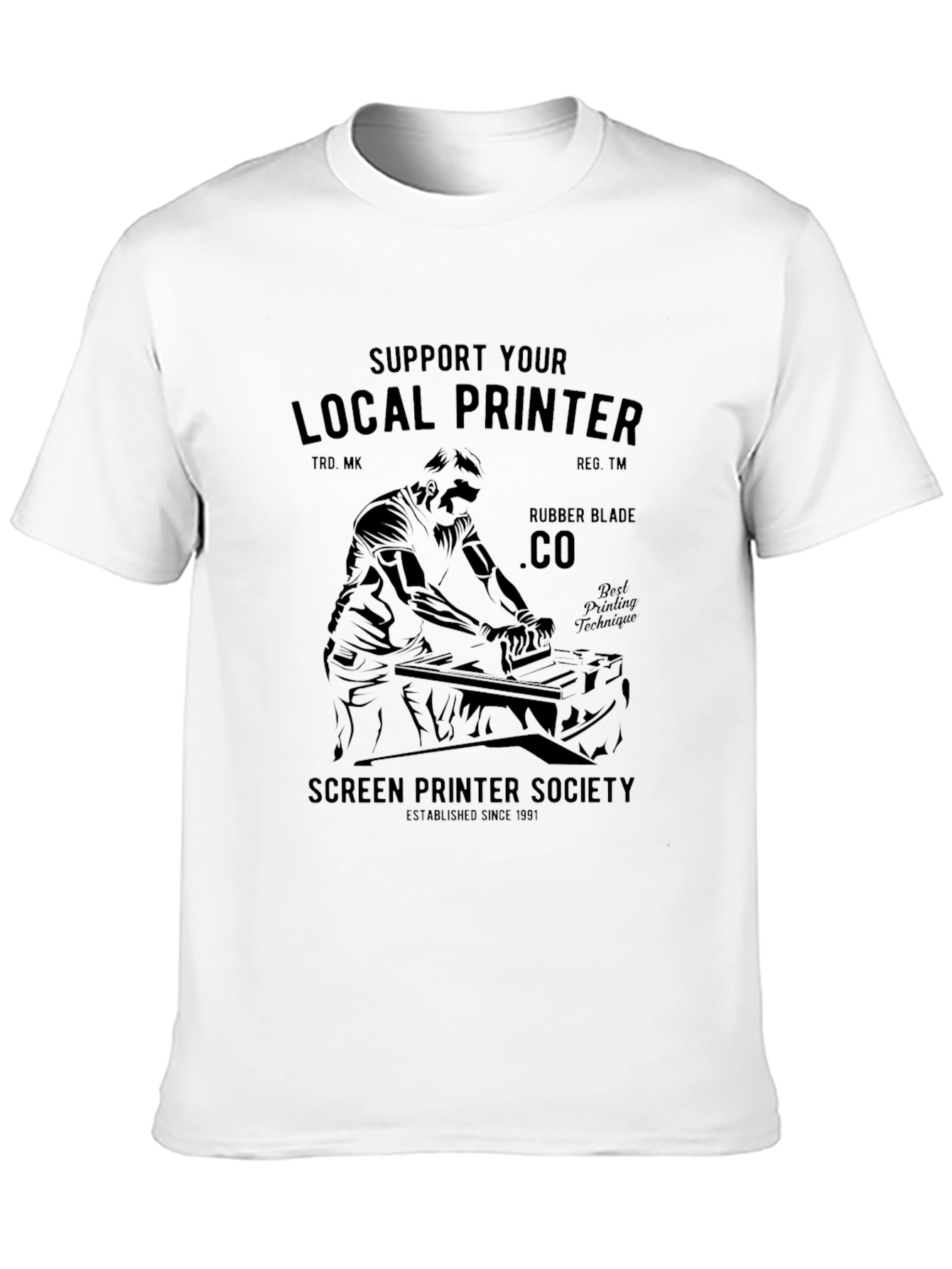 Support Your Local Printer T-Shirt