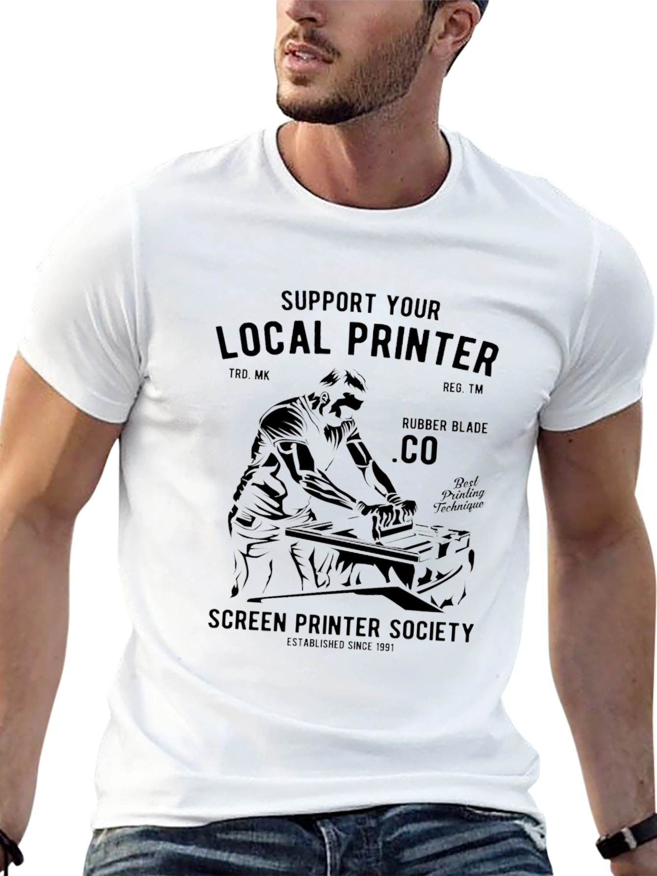 Support Your Local Printer T-Shirt