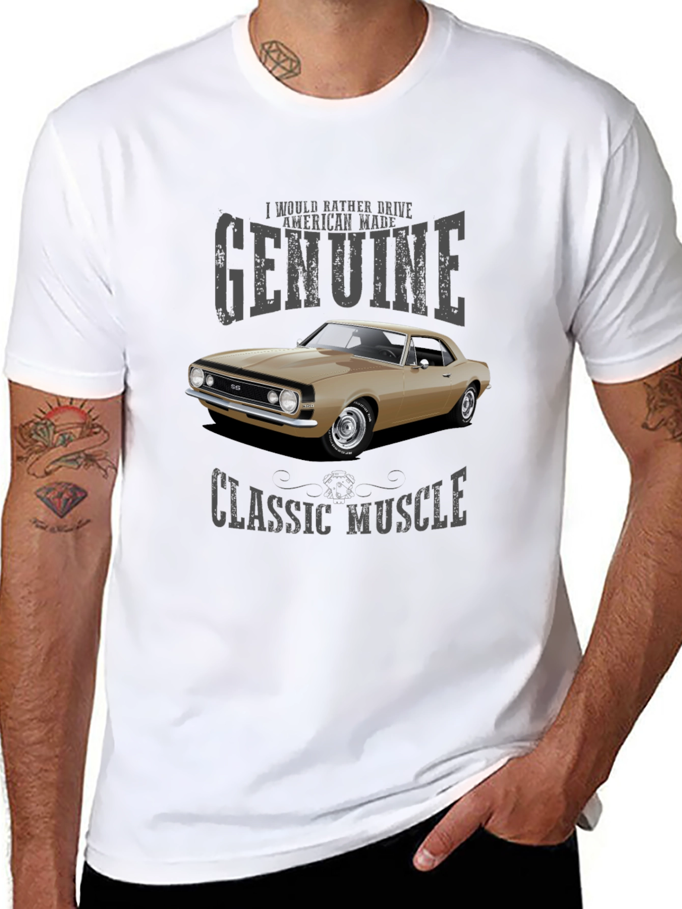 Genuine Classic Muscle Car T-Shirt
