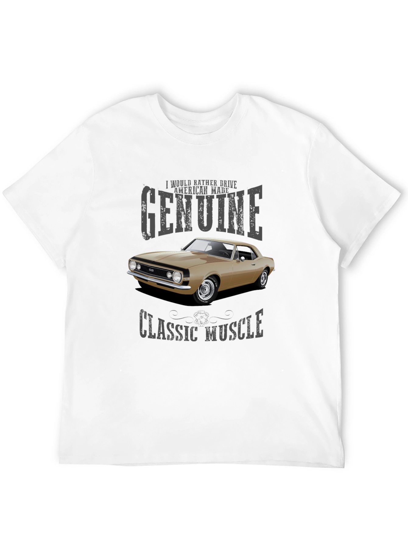 Genuine Classic Muscle Car T-Shirt