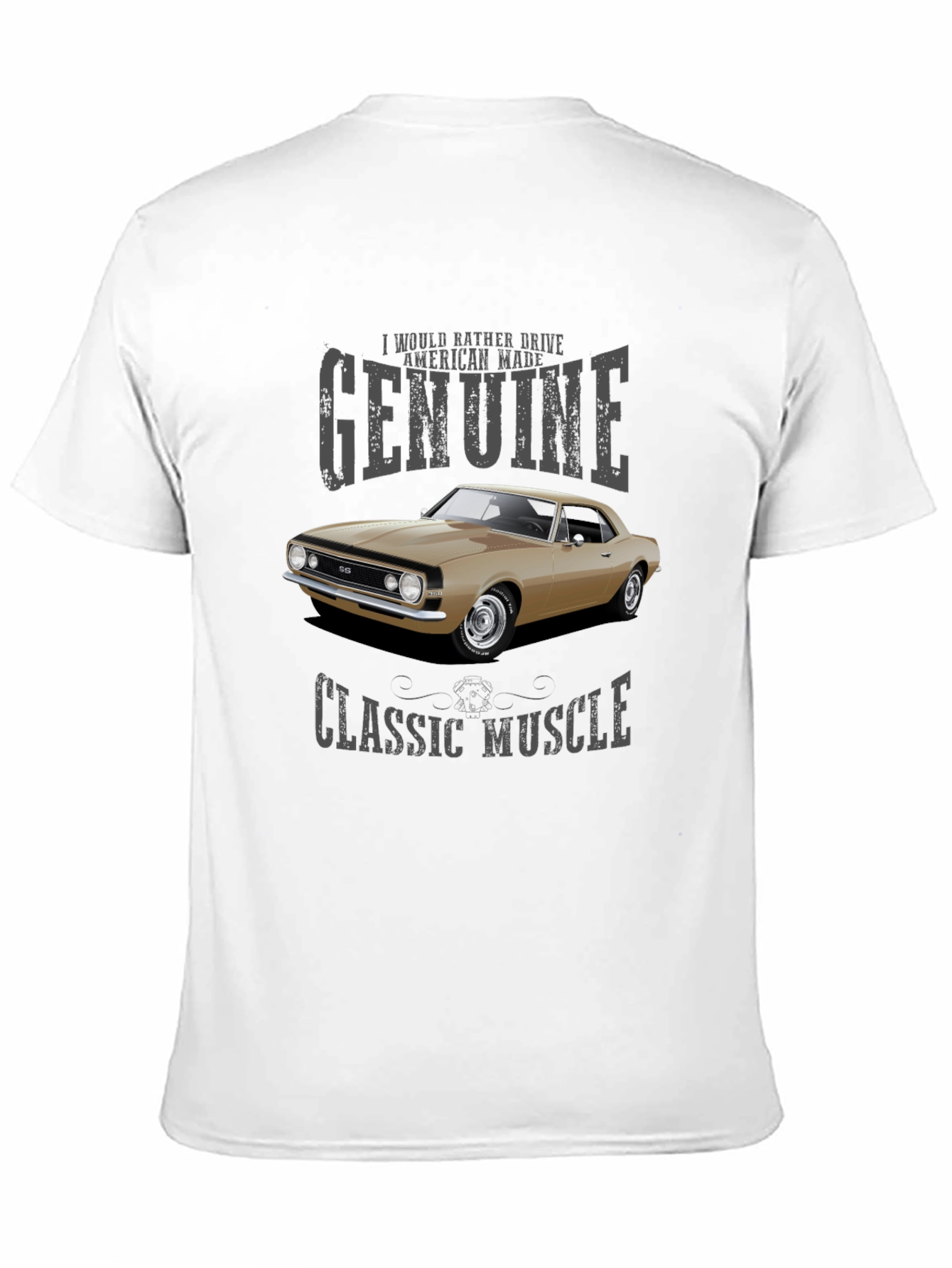 Genuine Classic Muscle Car T-Shirt