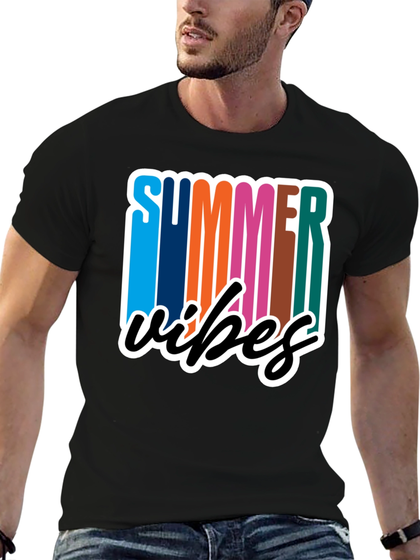 Summer Vibes Graphic Tee - Trendy Comfort