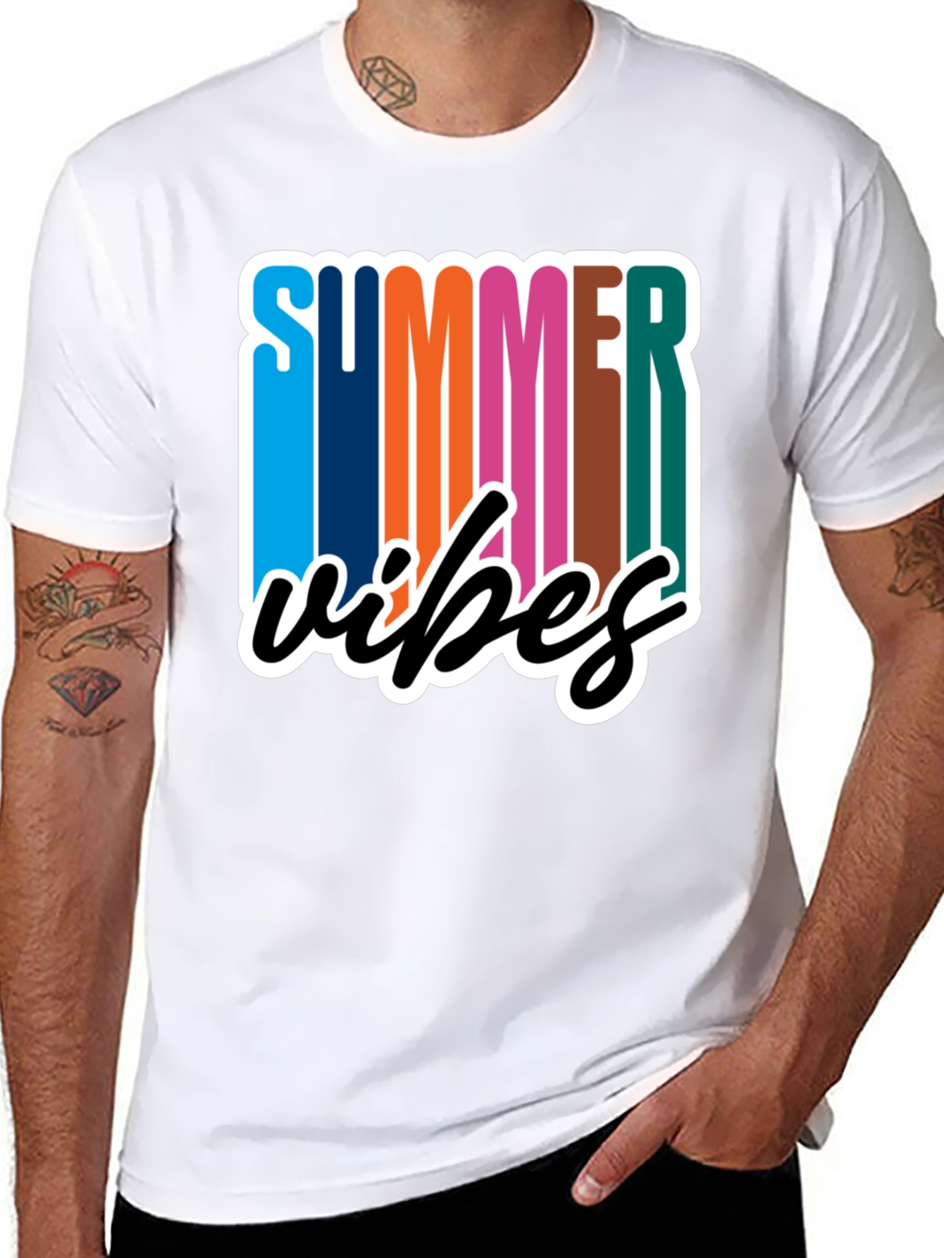 Summer Vibes Graphic Tee - Trendy Comfort
