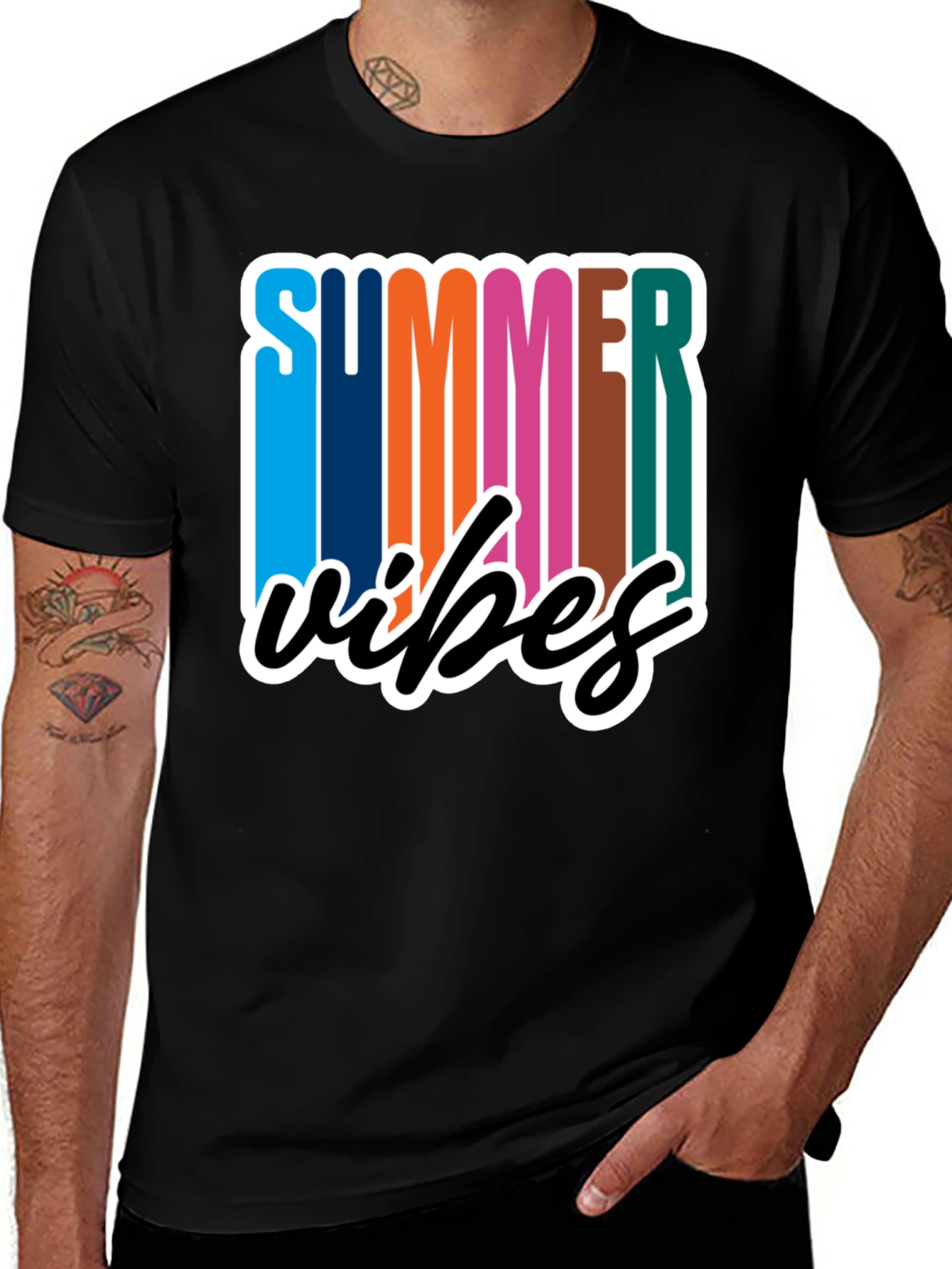 Summer Vibes Graphic Tee - Trendy Comfort
