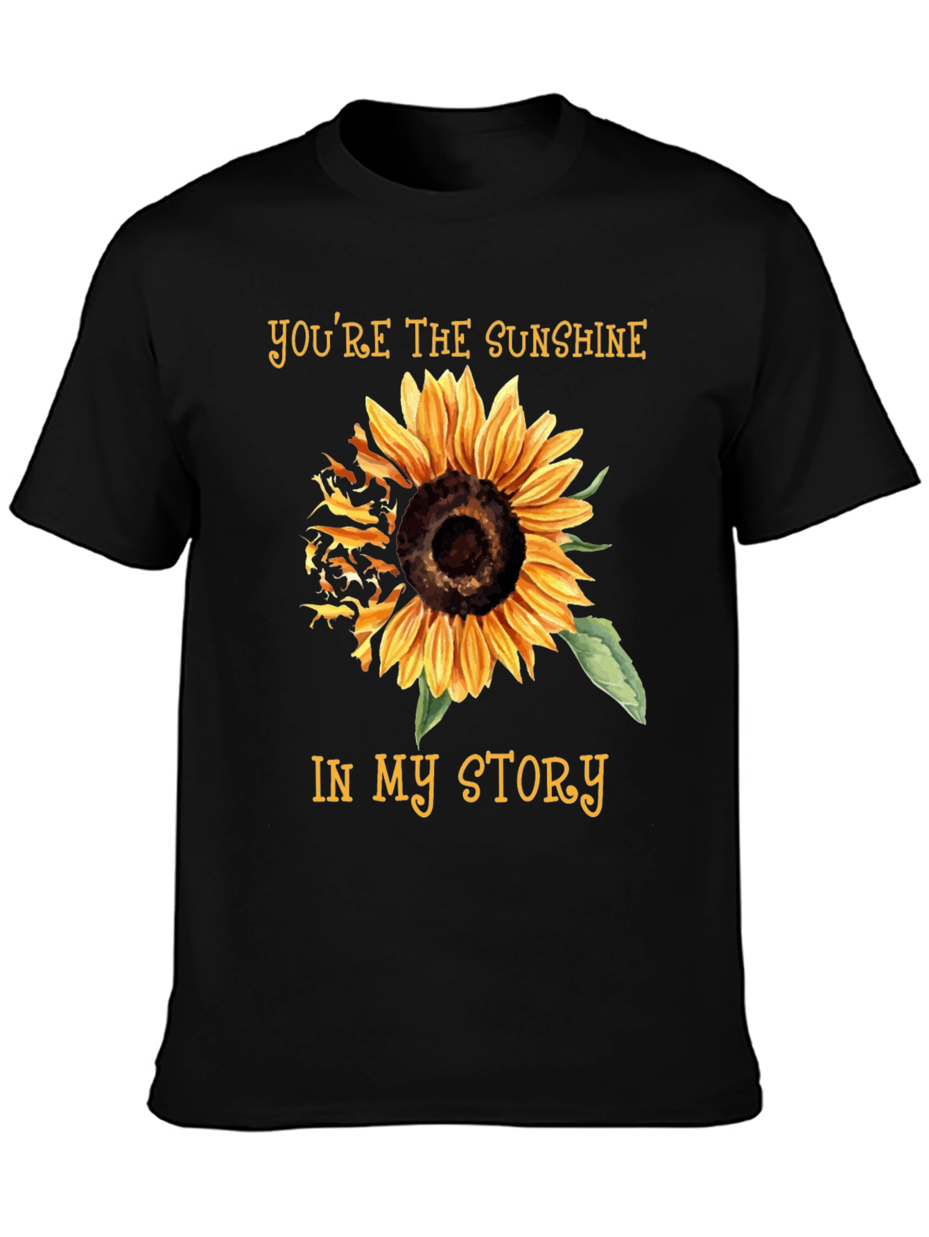 Sunflower Graphic Tee - Youre the Sunshine