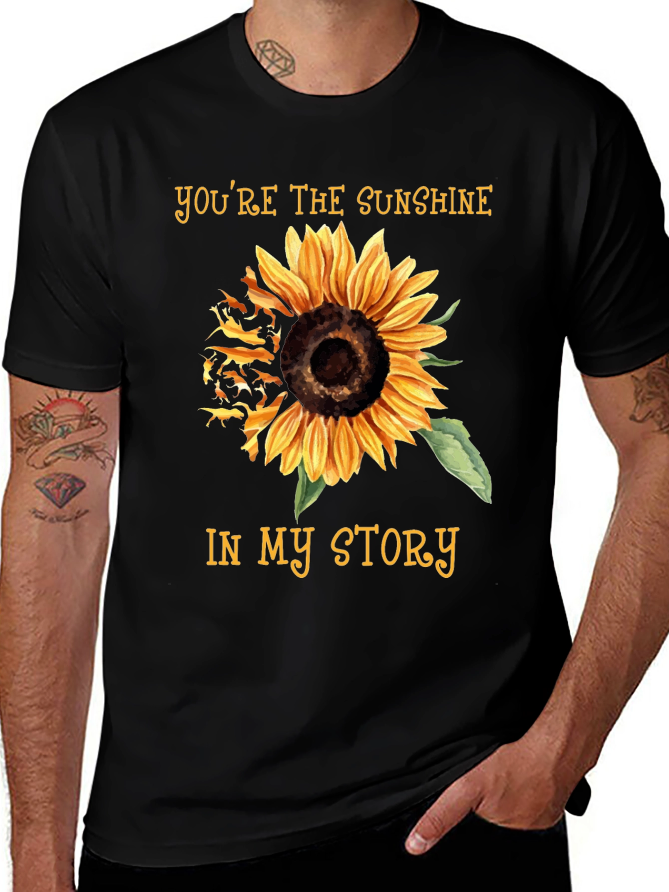 Sunflower Graphic Tee - Youre the Sunshine