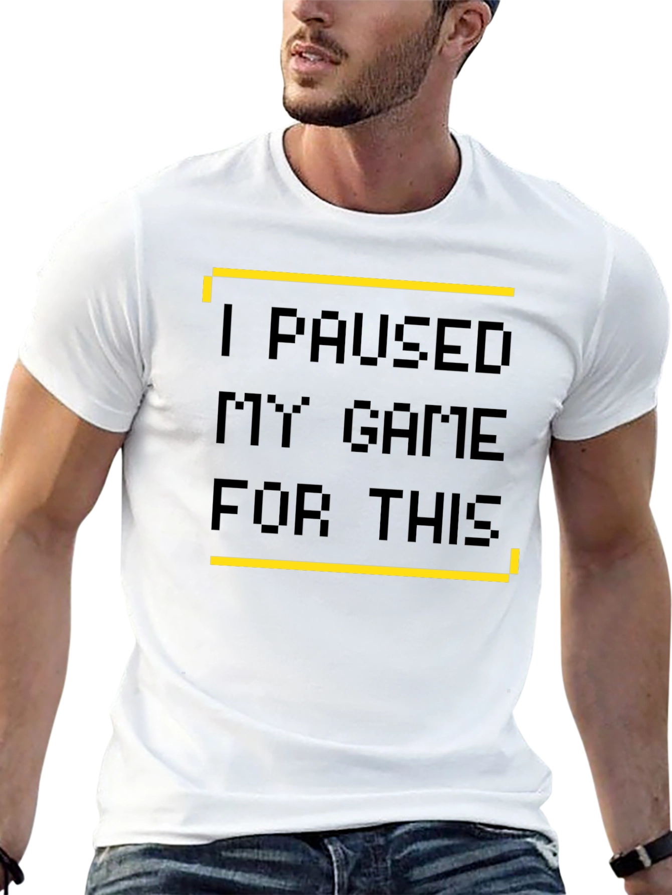 I Paused My Game T-Shirt - Gamer Style