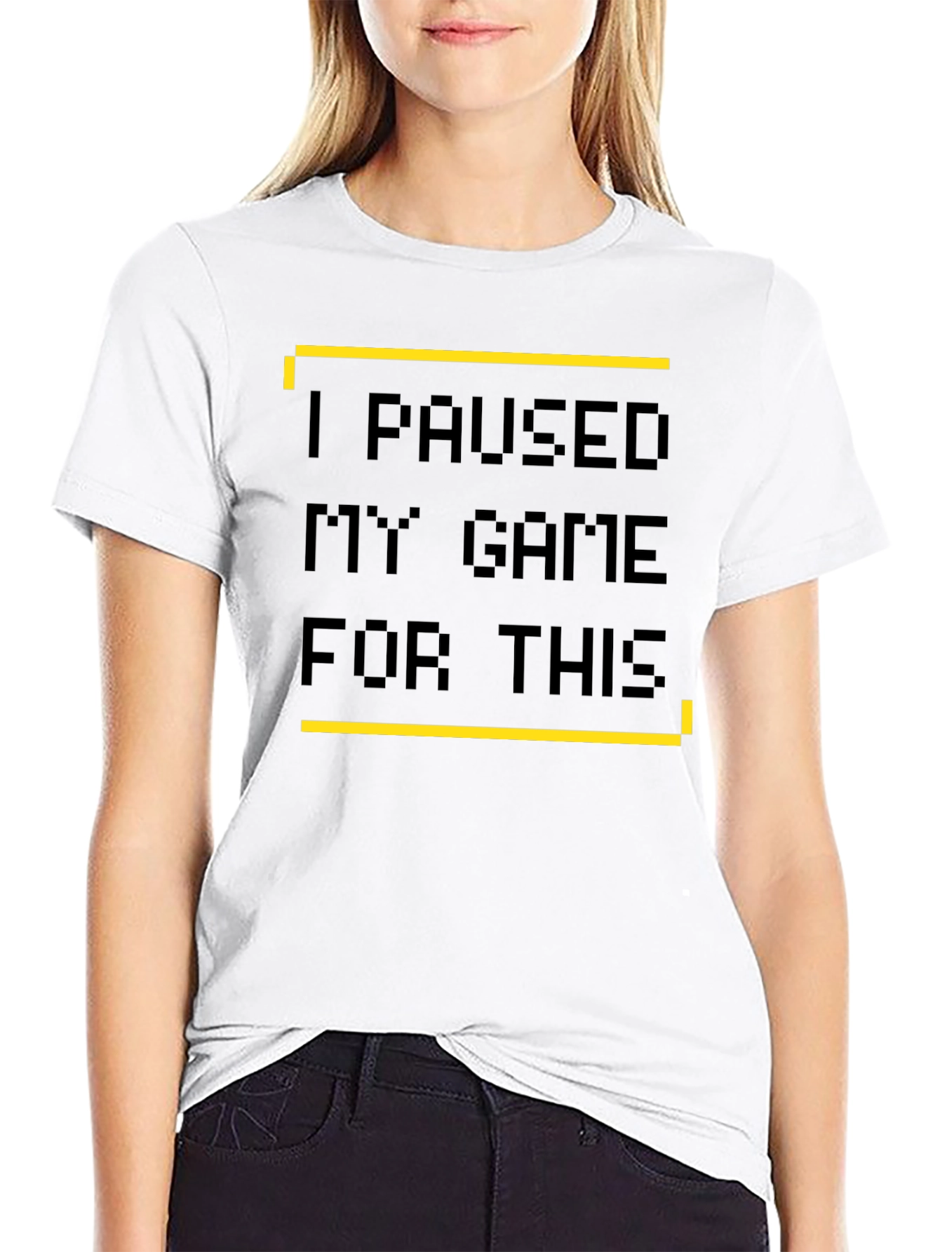 I Paused My Game T-Shirt - Gamer Style