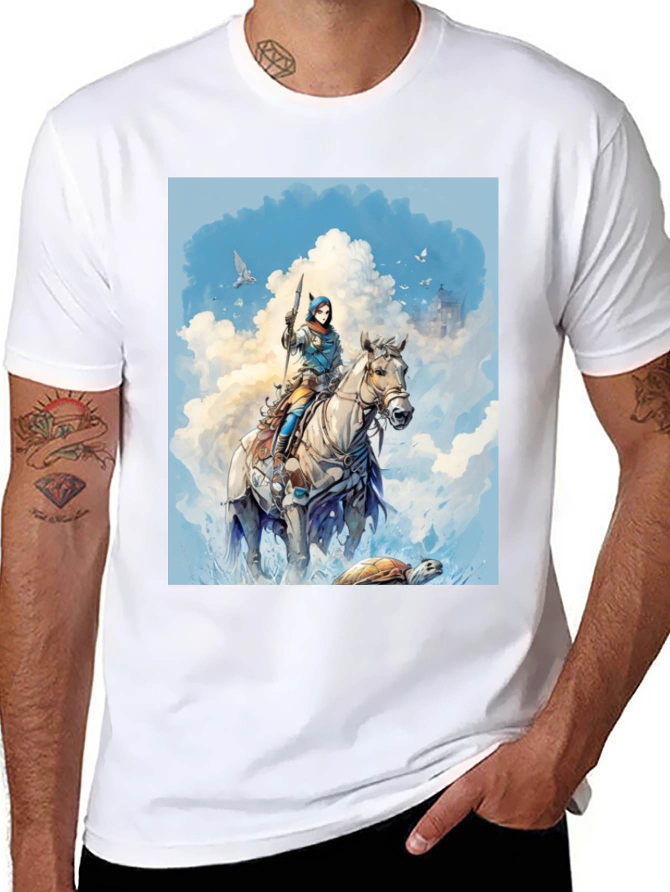 Fantasy Warrior T-Shirt - Epic Quest Apparel