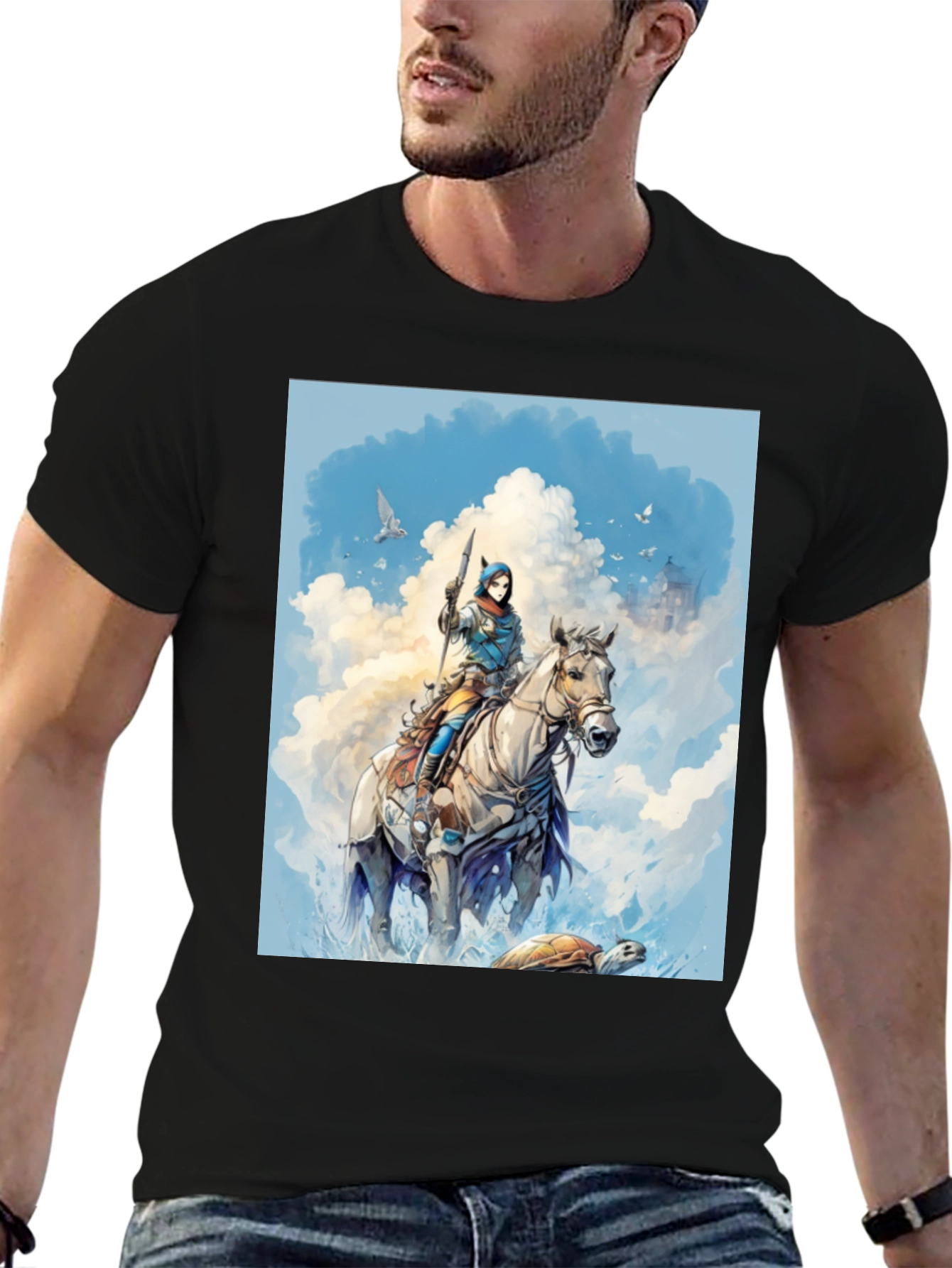 Fantasy Warrior T-Shirt - Epic Quest Apparel