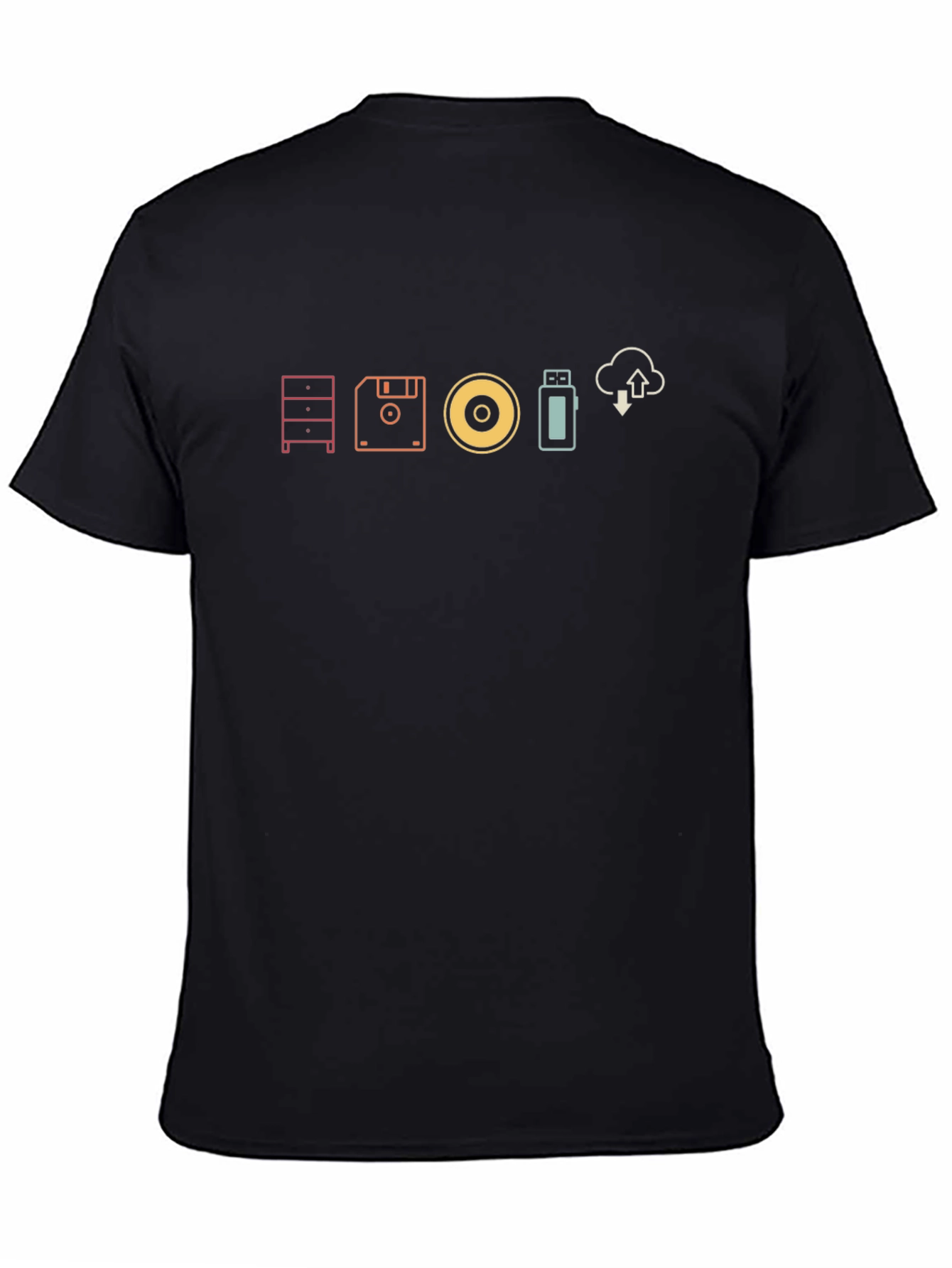 Tech Evolution Black T-Shirt