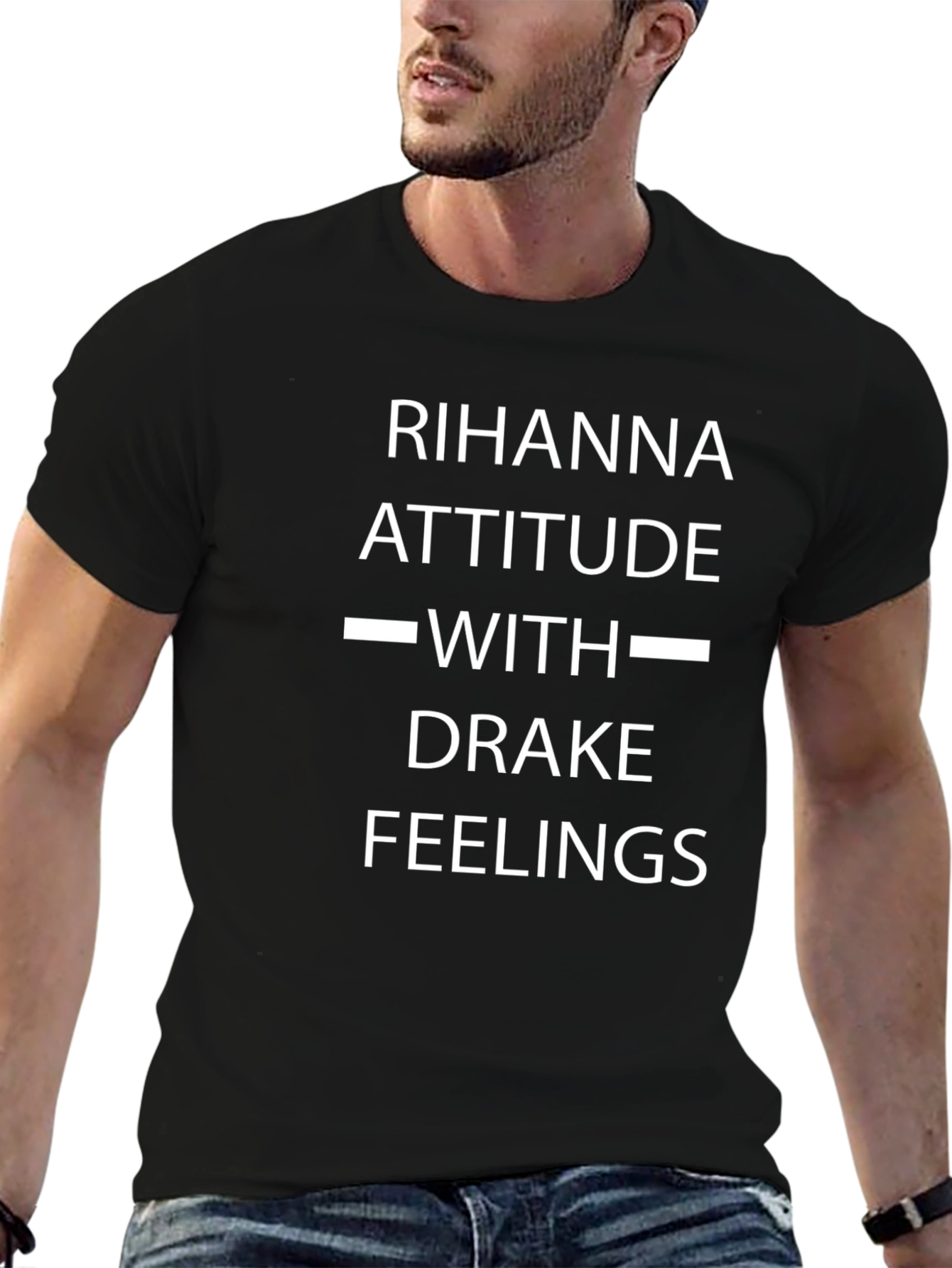 Rihanna Drake Feelings Graphic Tee