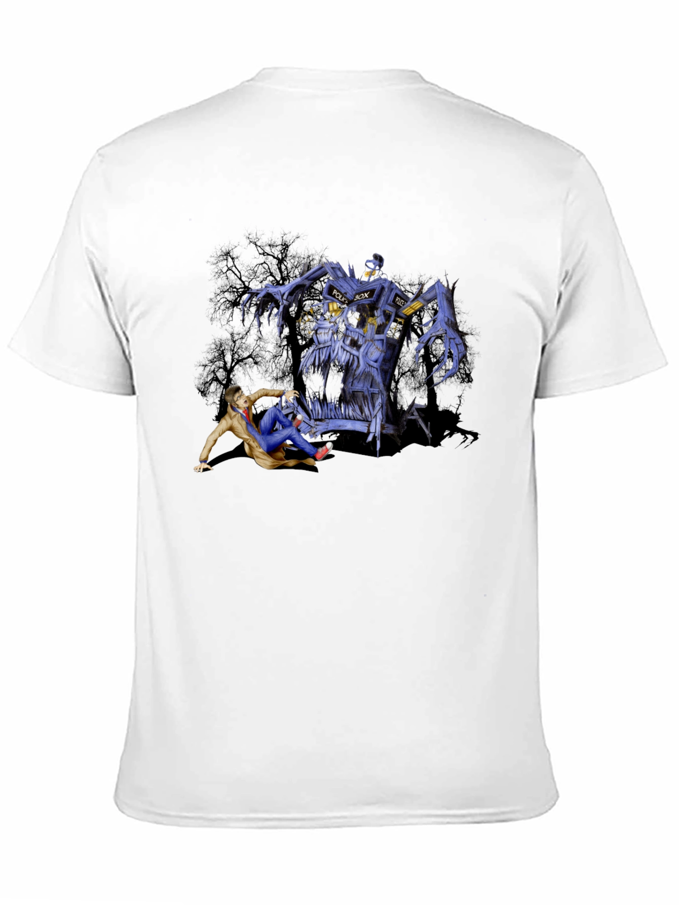 Doctor Who TARDIS Monster Graphic T-Shirt