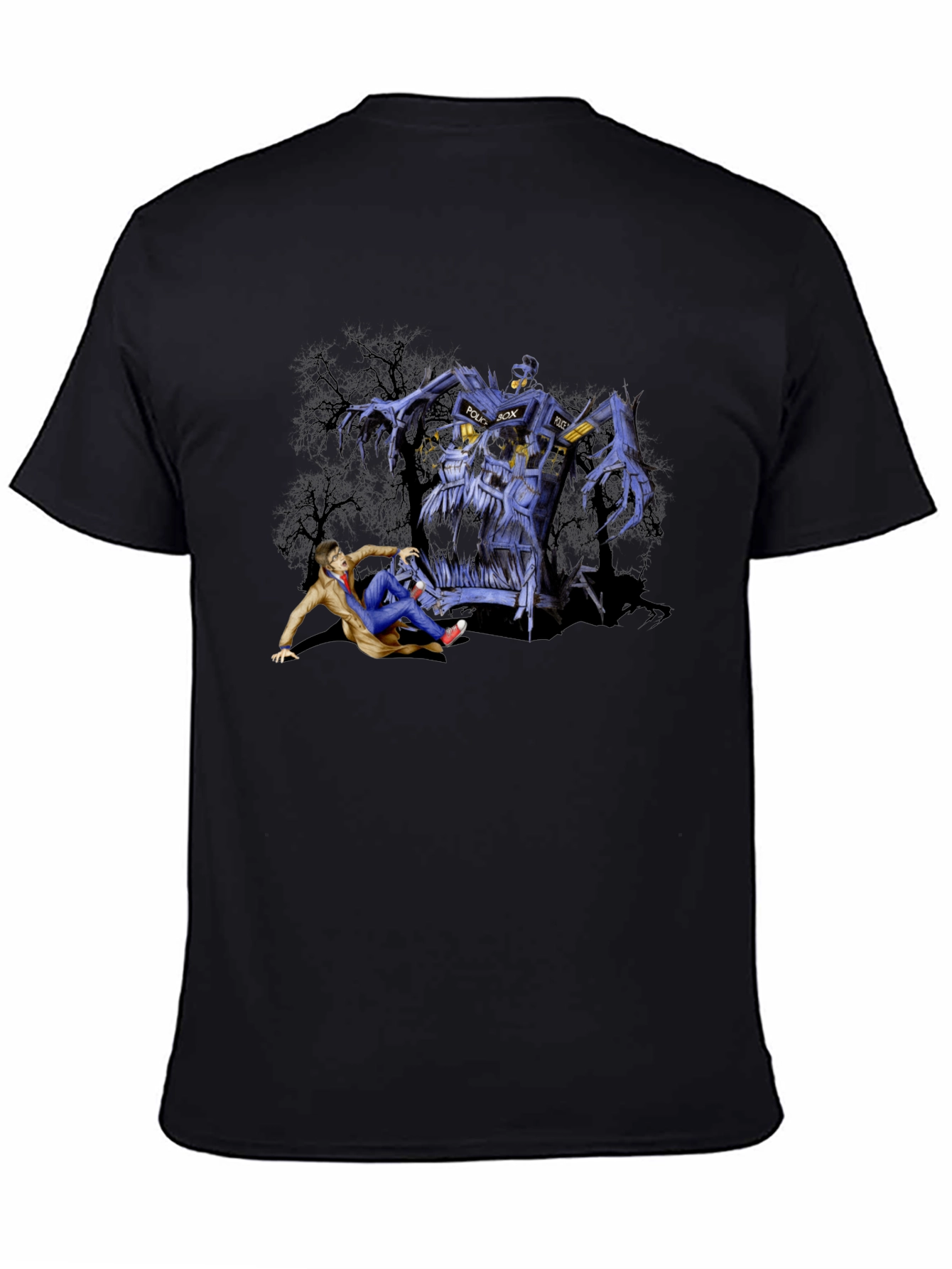 Doctor Who TARDIS Monster Graphic T-Shirt