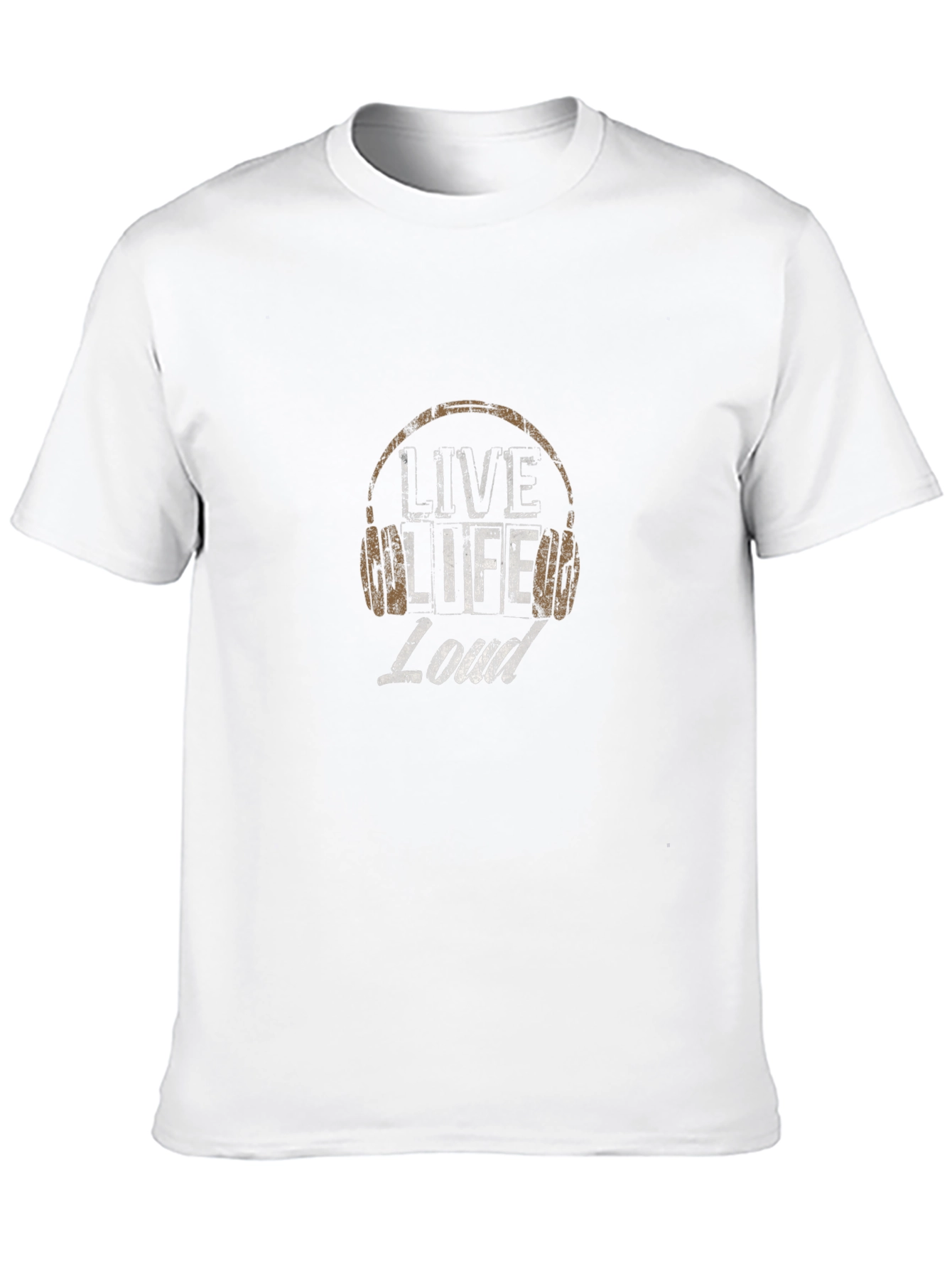 Live Life Loud Graphic T-Shirt