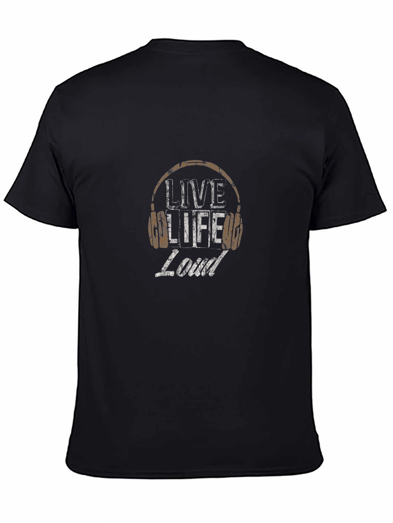 Live Life Loud Graphic T-Shirt
