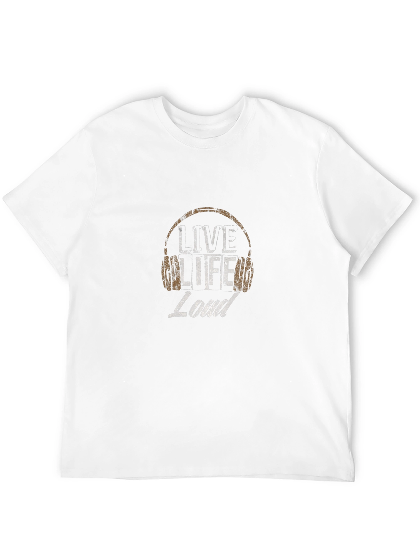 Live Life Loud Graphic T-Shirt