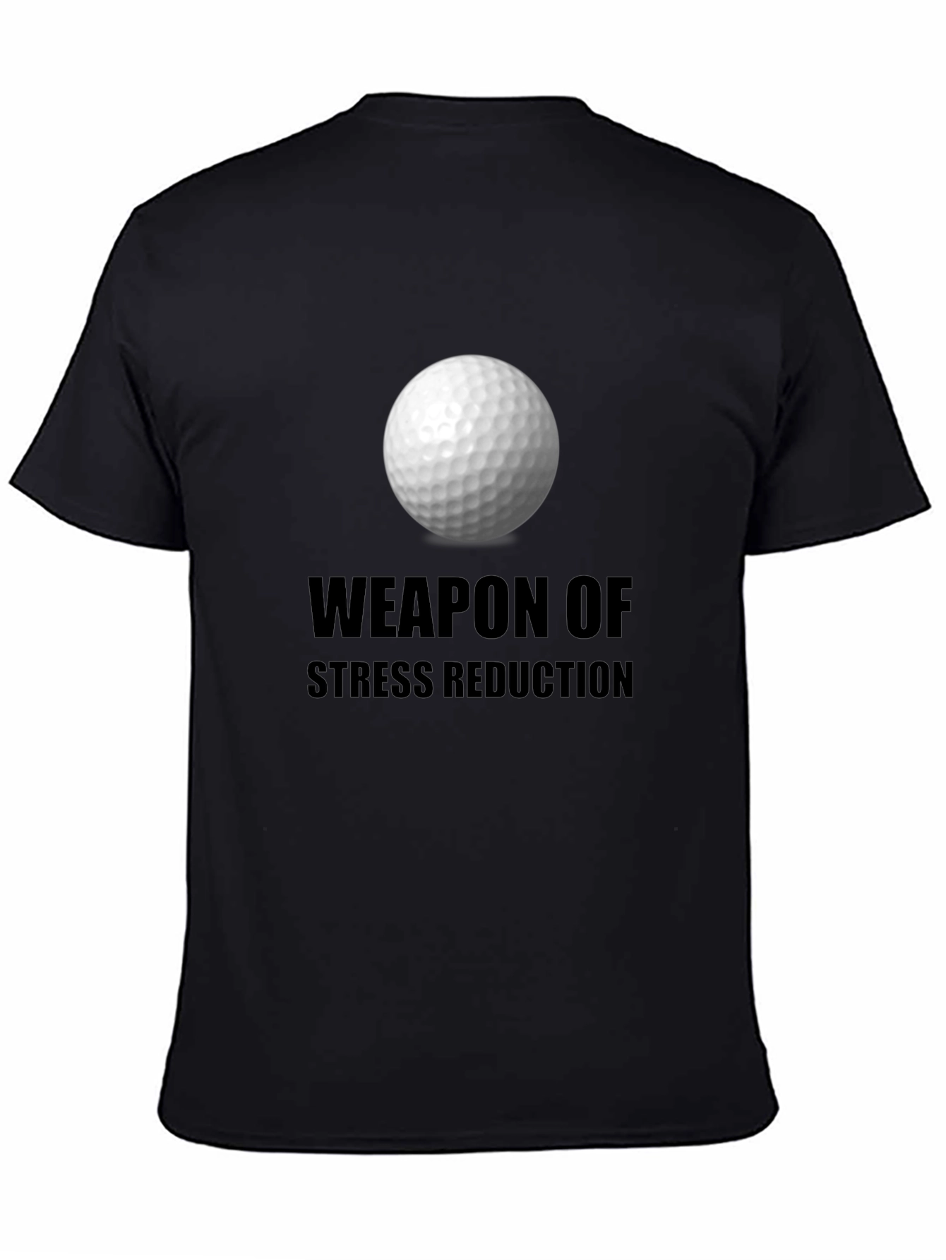Golf Ball Weapon Stress Reduction T-Shirt