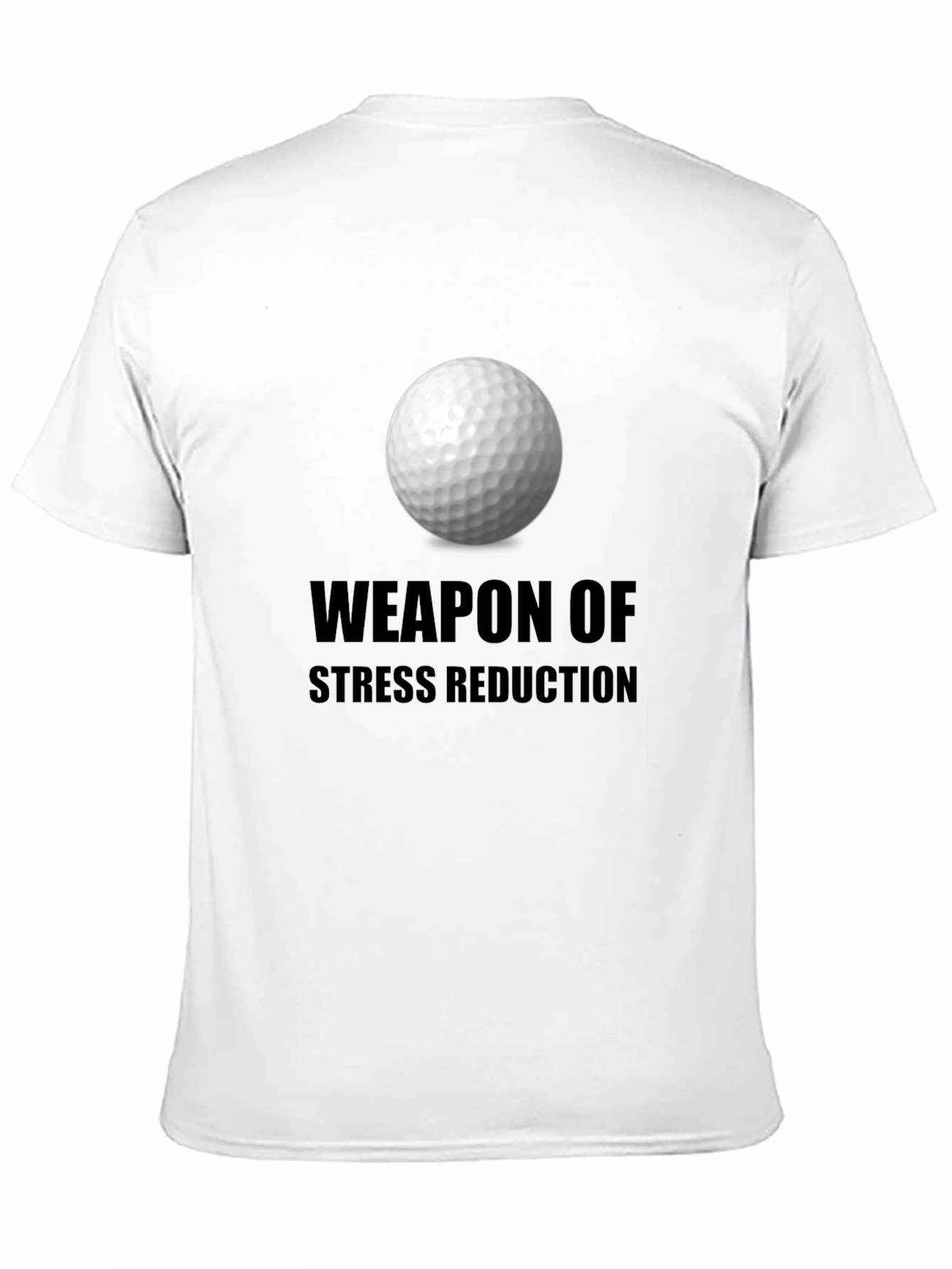 Golf Ball Weapon Stress Reduction T-Shirt