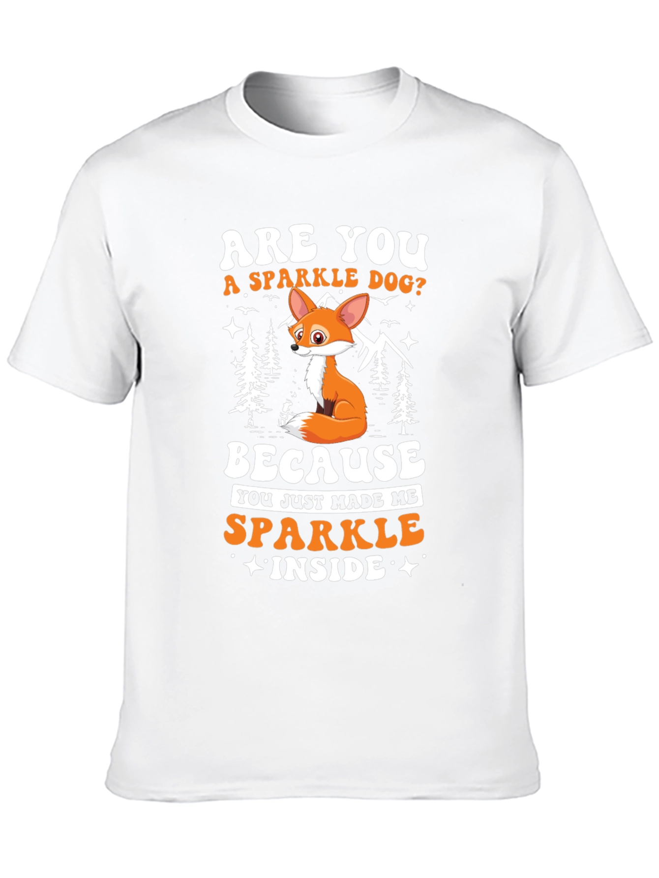 Sparkle Dog Graphic Tee -  Unisex