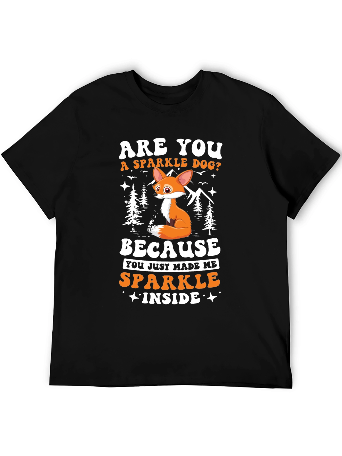 Sparkle Dog Graphic Tee -  Unisex