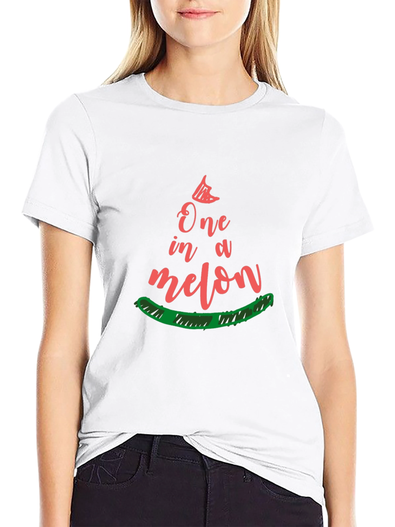 One in a Melon T-Shirt - Fun Summer Style