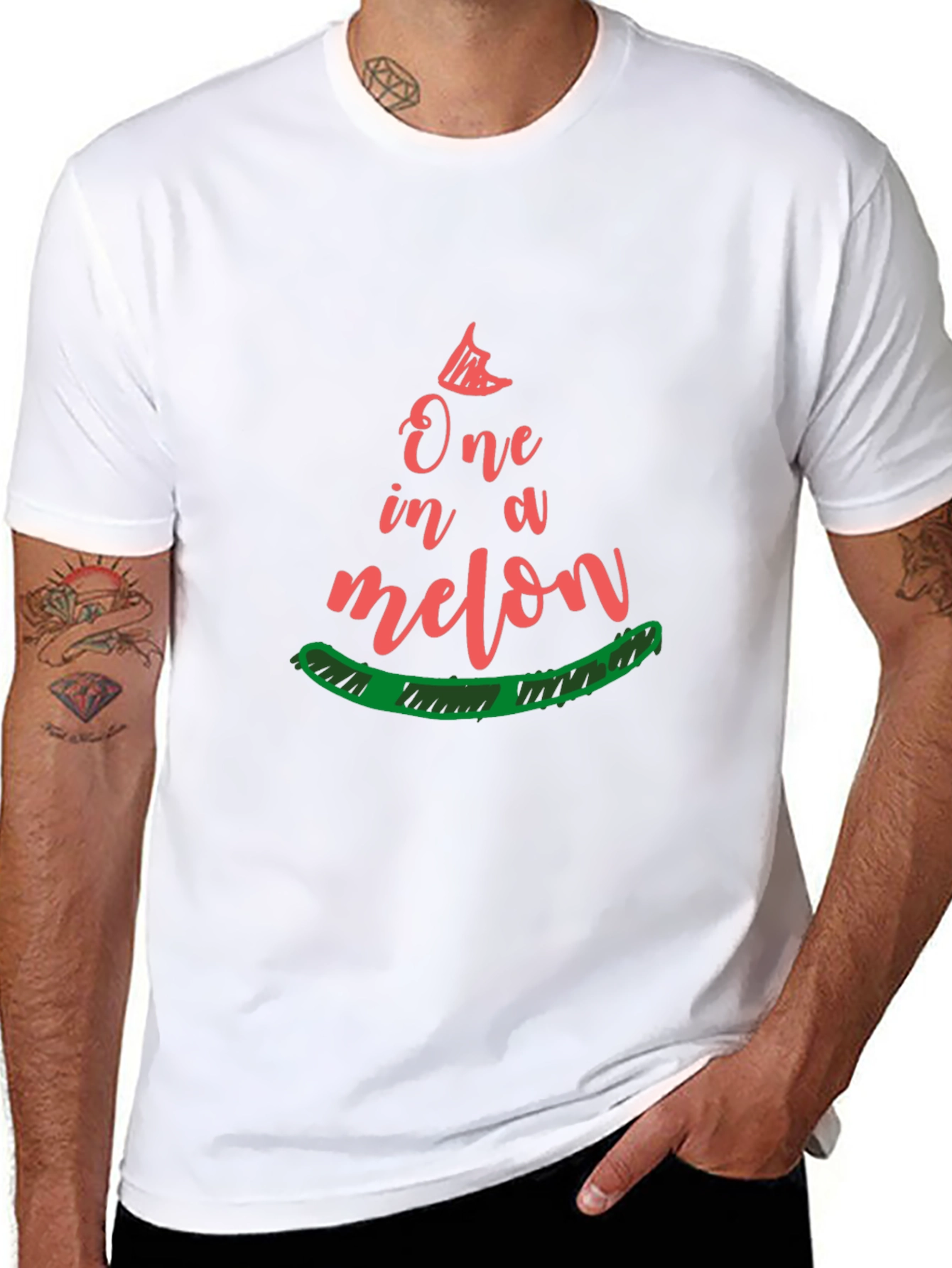 One in a Melon T-Shirt - Fun Summer Style