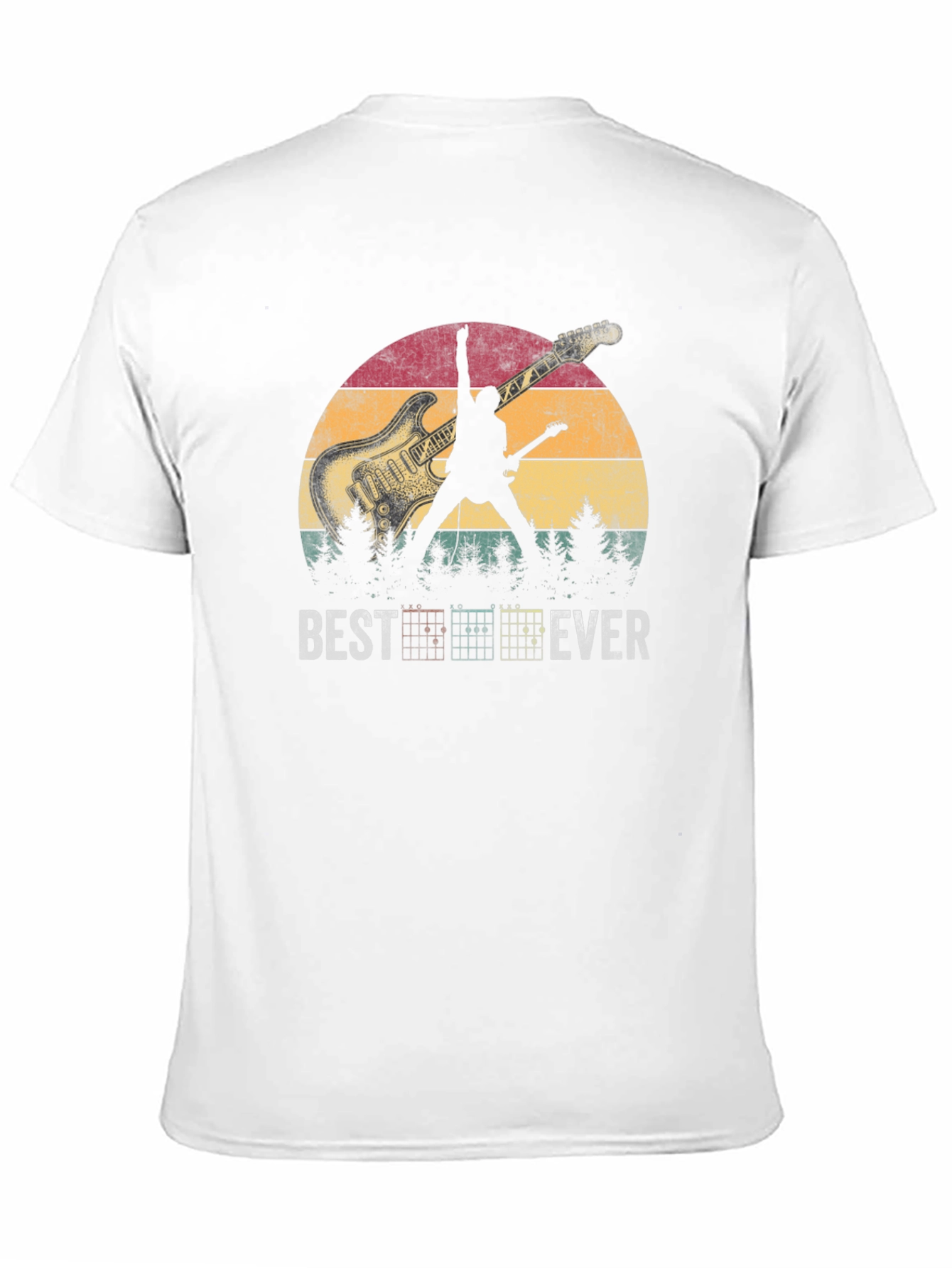 Best Ever Guitarist Silhouette T-Shirt