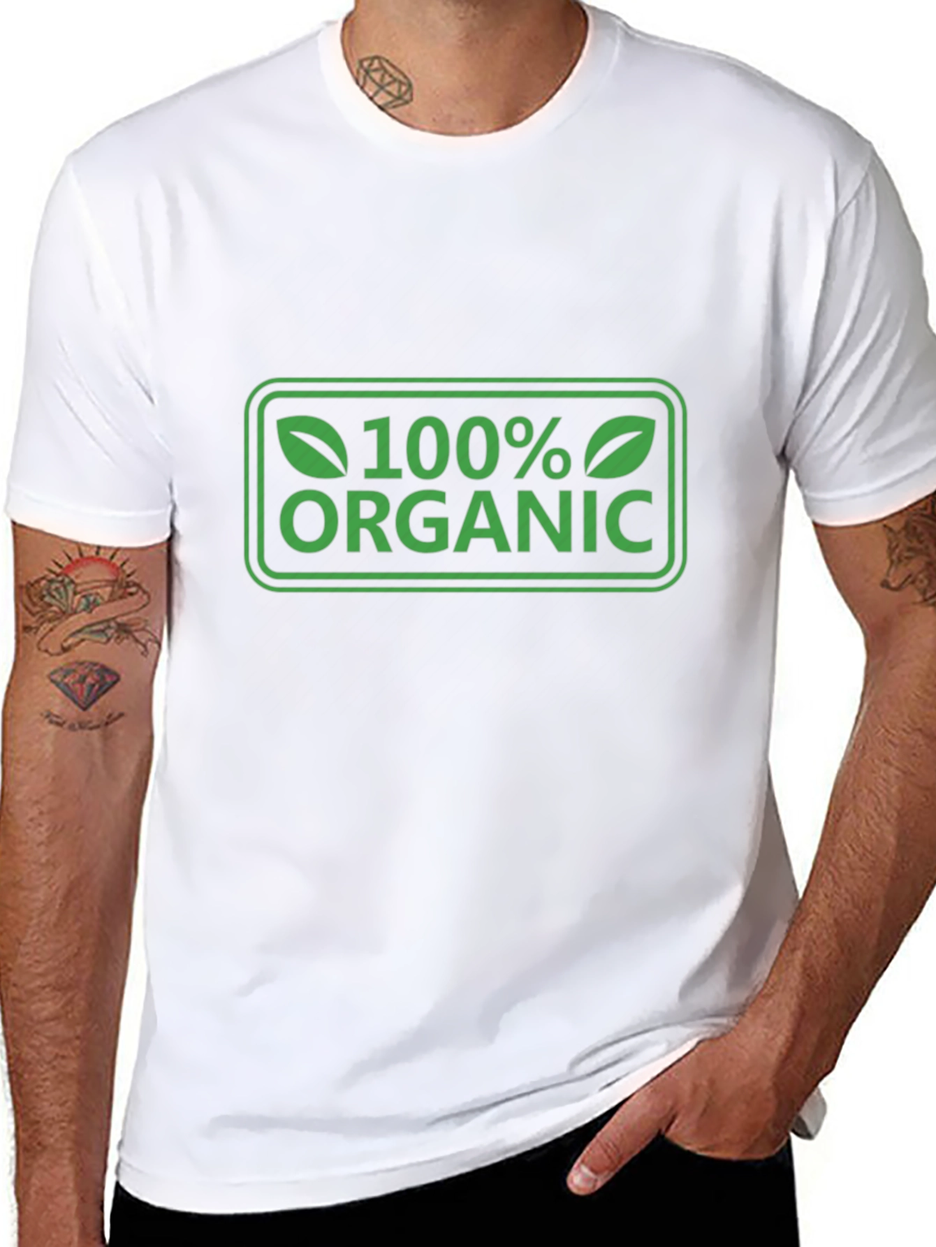 Organic Cotton Graphic Tee - Eco-Friendly Fashion