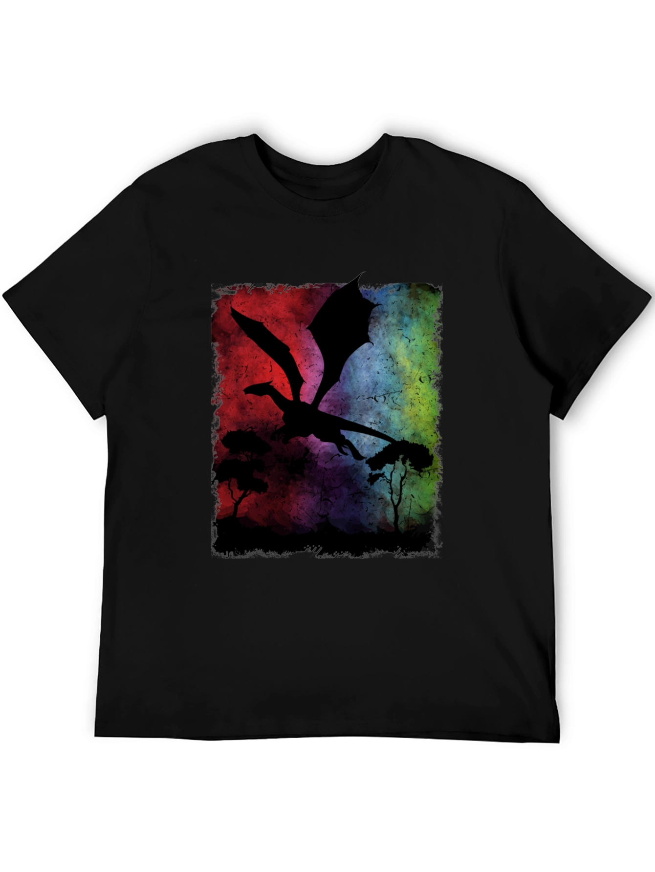 Dragon Silhouette T-Shirt - Graphic Tee