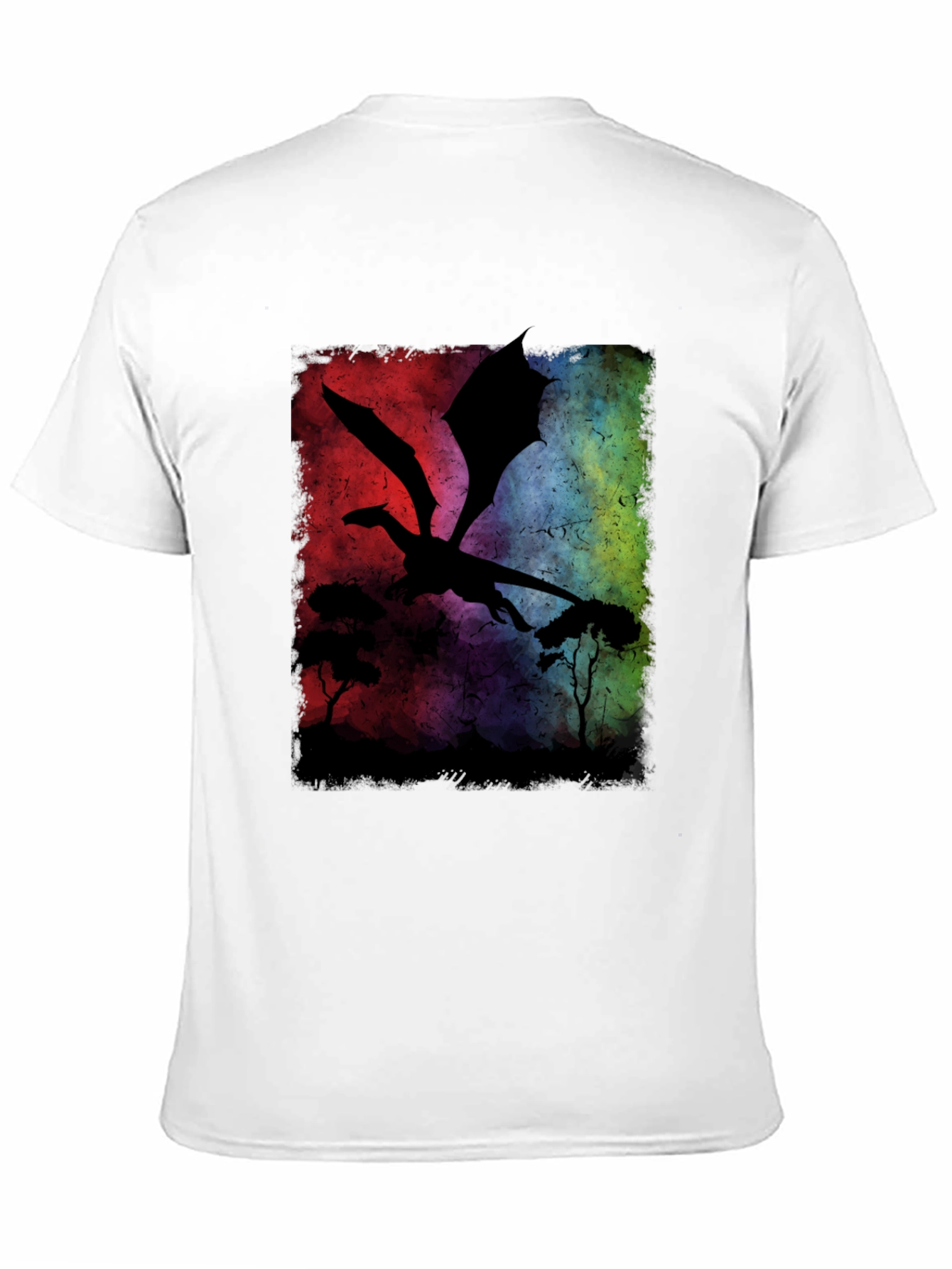 Dragon Silhouette T-Shirt - Graphic Tee