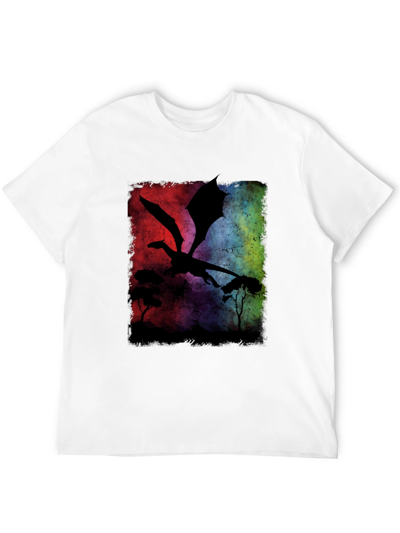 Dragon Silhouette T-Shirt - Graphic Tee