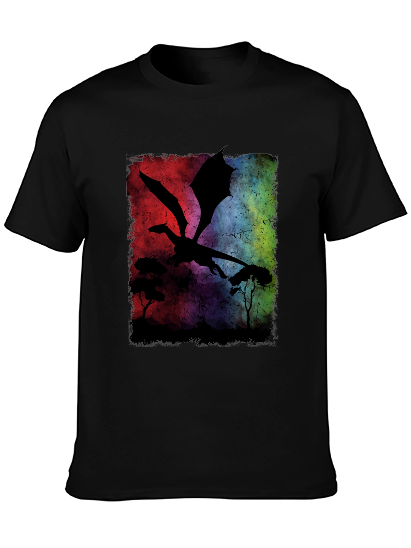 Dragon Silhouette T-Shirt - Graphic Tee