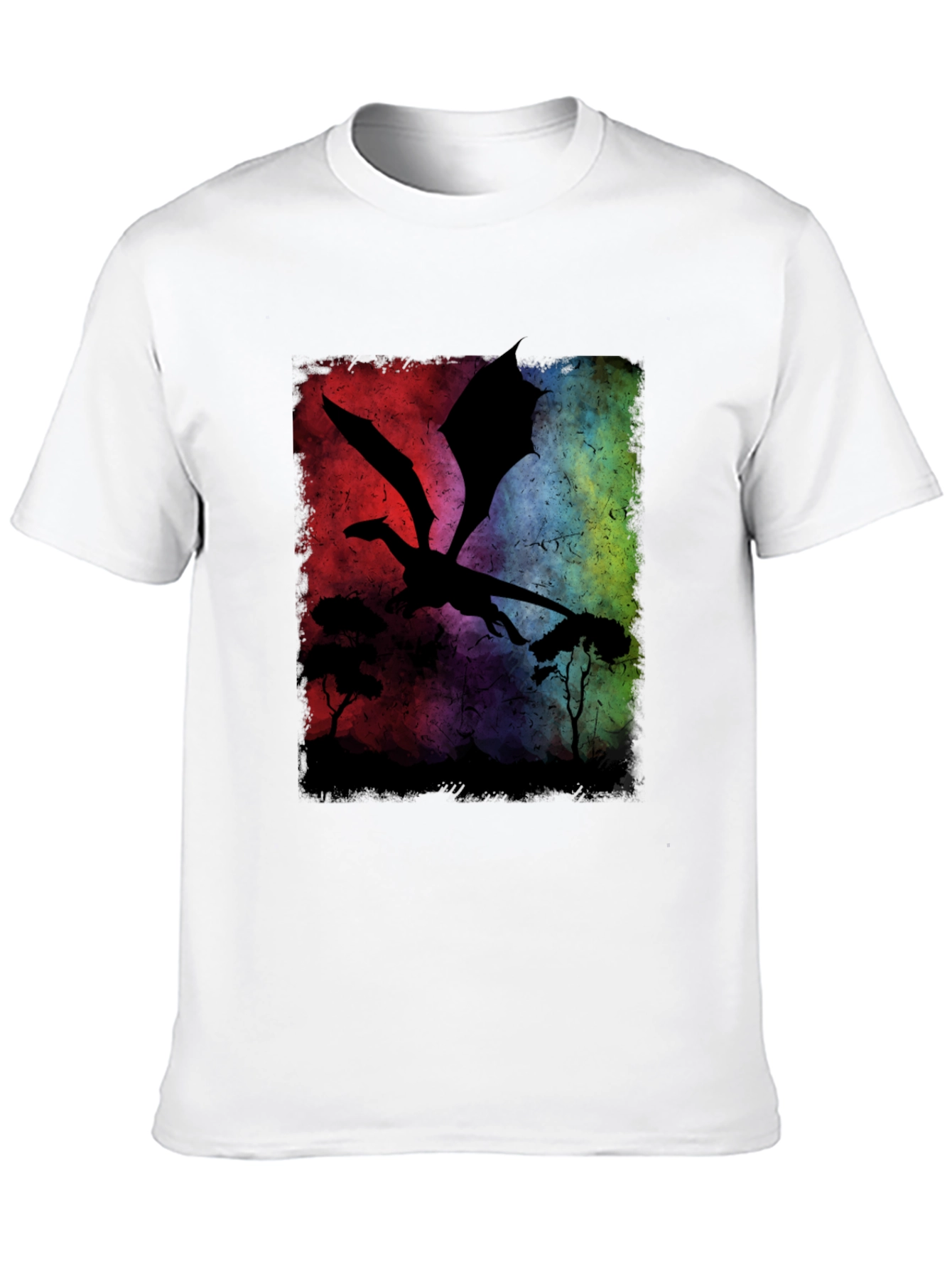 Dragon Silhouette T-Shirt - Graphic Tee