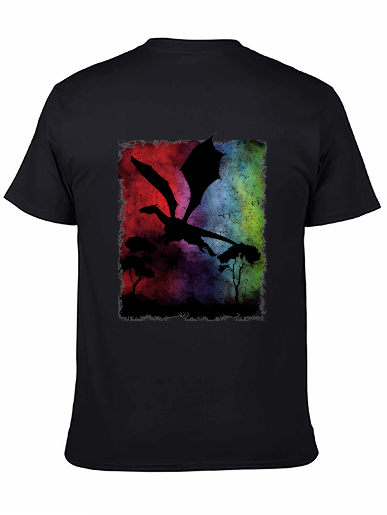 Dragon Silhouette T-Shirt - Graphic Tee