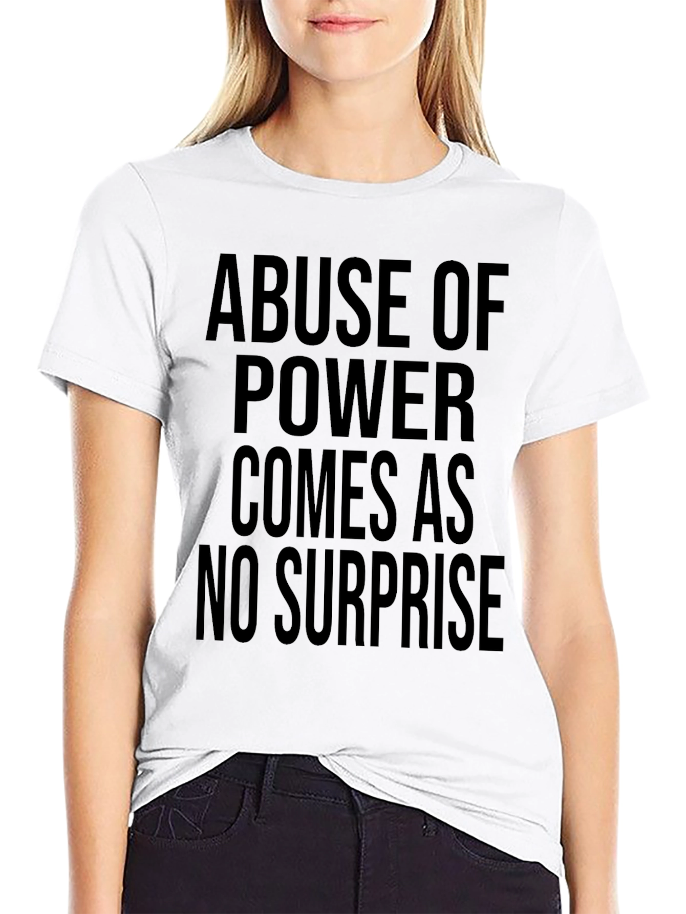 Abuse of Power Tee - Bold Statement Shirt