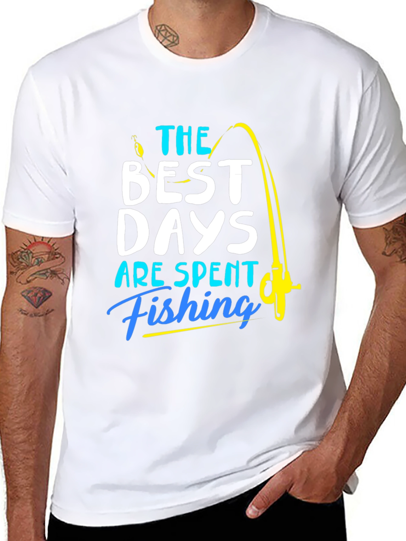Fishing T-Shirt: Best Days are Spent Fishing