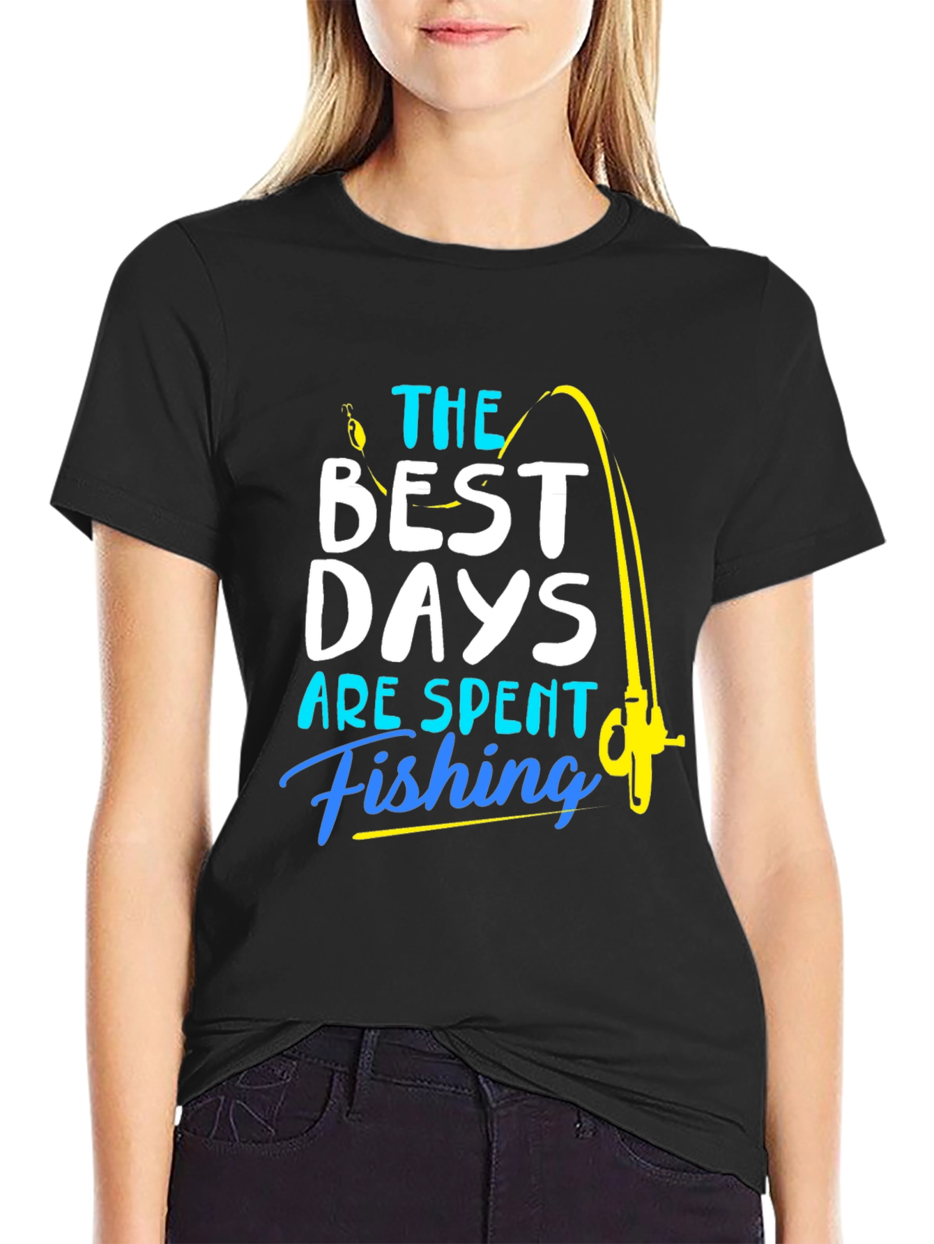 Fishing T-Shirt: Best Days are Spent Fishing