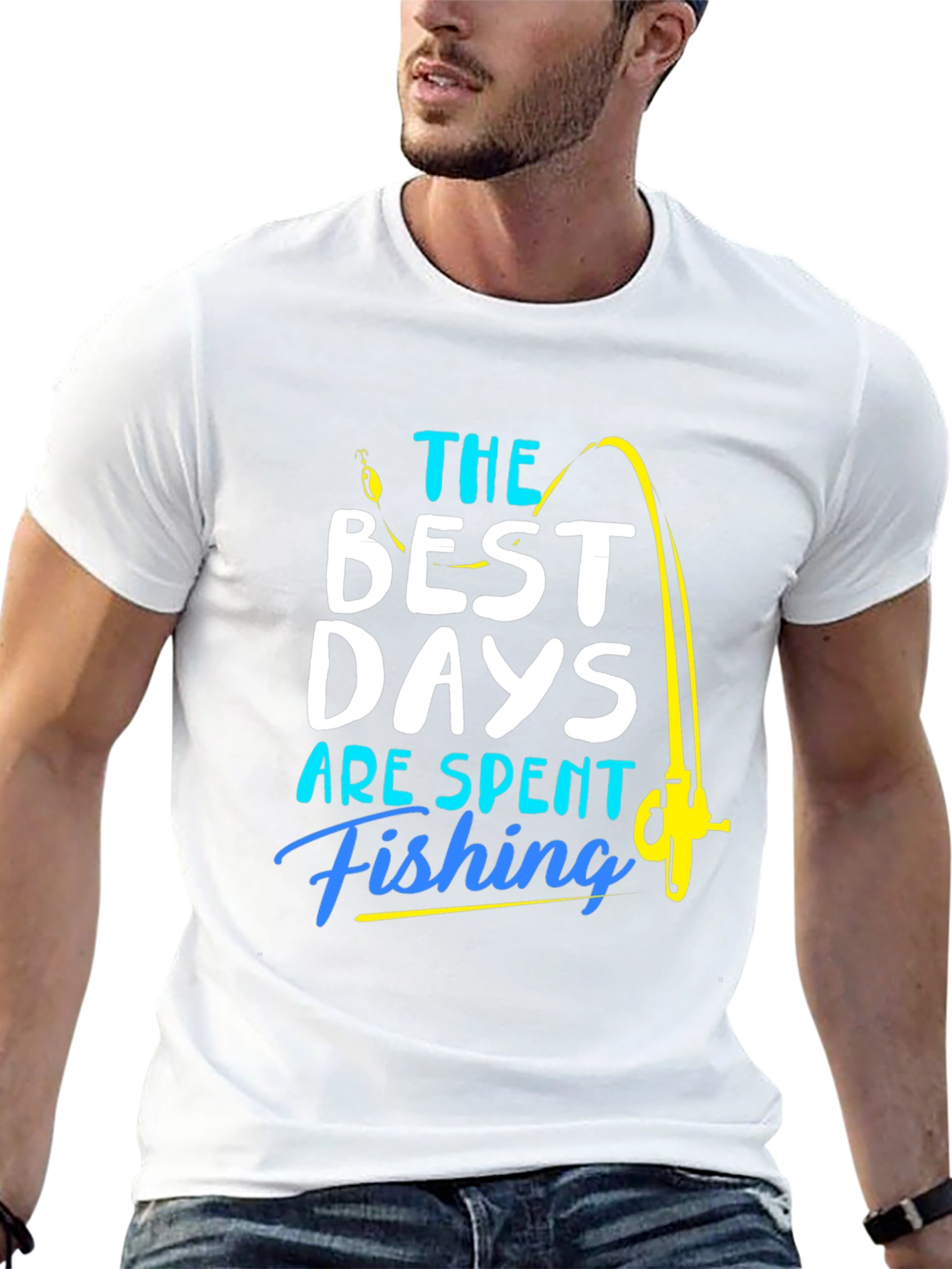 Fishing T-Shirt: Best Days are Spent Fishing